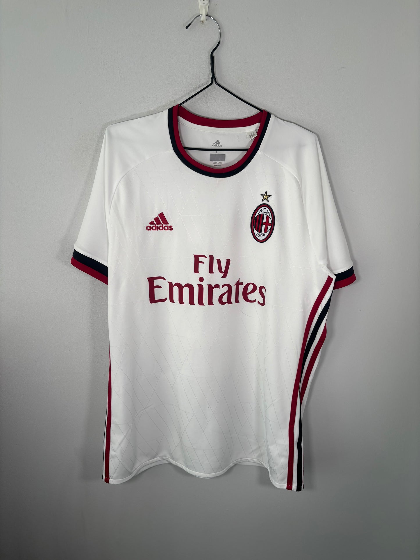 Ac Milan Away Shirt 2017/18 Bonucci (L)