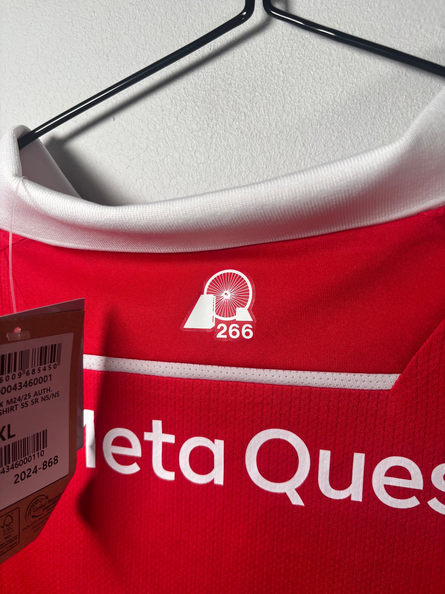 Wrexham Home Shirt 2025/26 Elliot Lee (XXL)