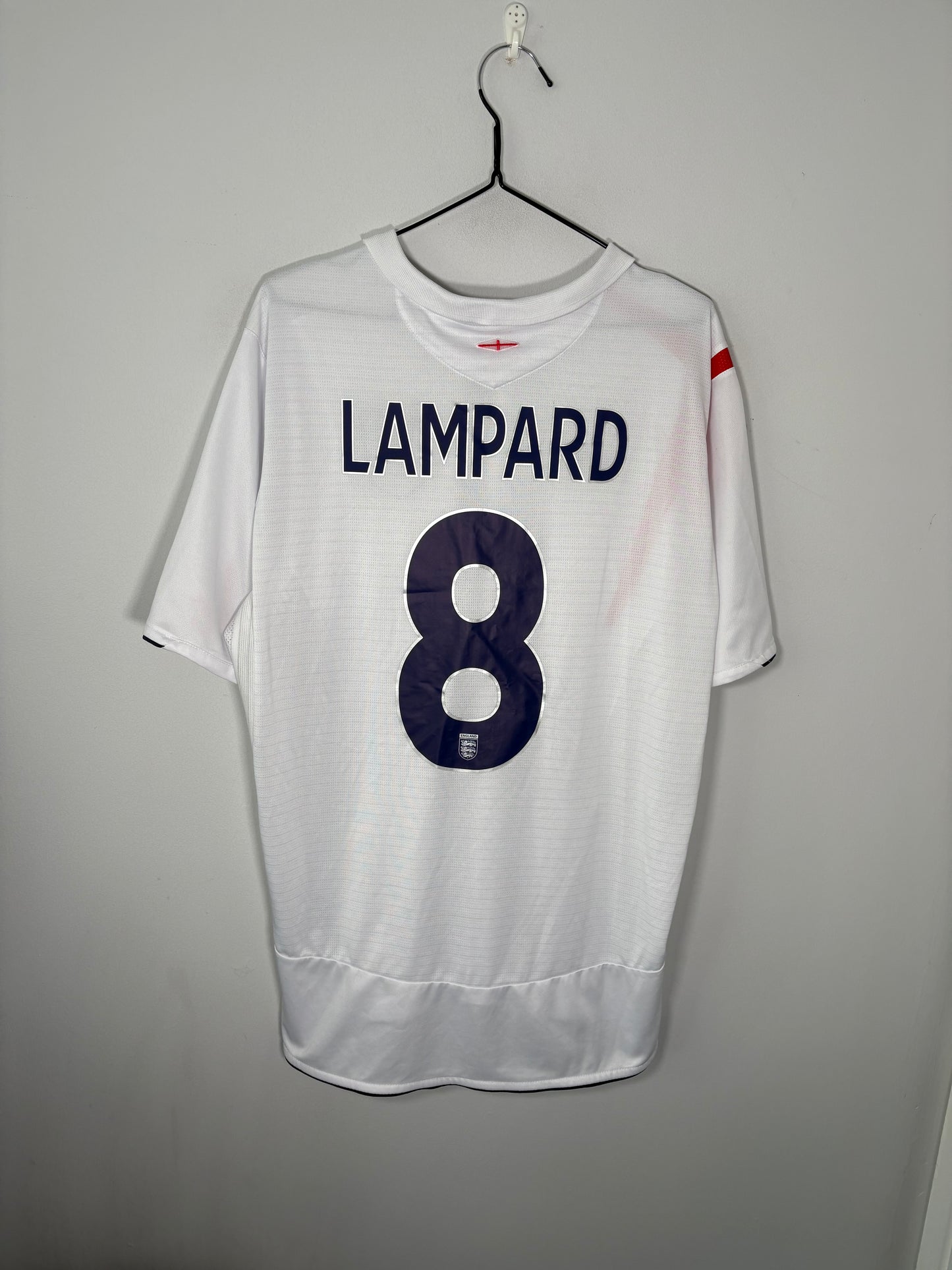 England 2006/07 Home Shirt Frank Lampard (XL)