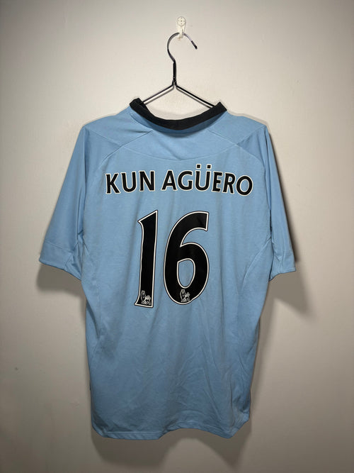 Manchester City Authentic Home Shirt 2012/13 Aguero (XL)
