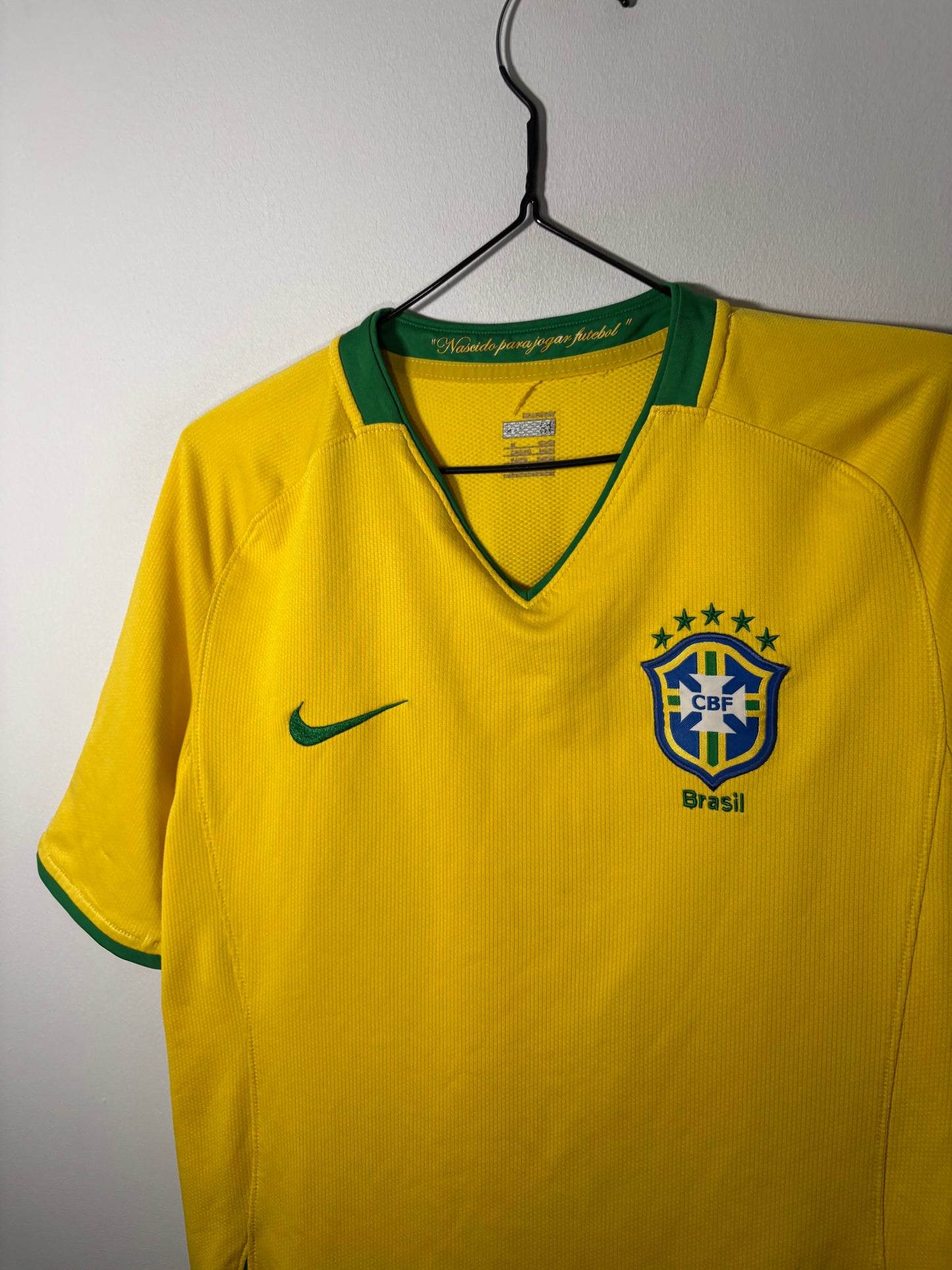 Brazil Home Shirt 2008 (M)