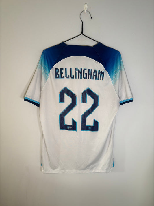 England Home Shirt 2022 Bellingham (M)