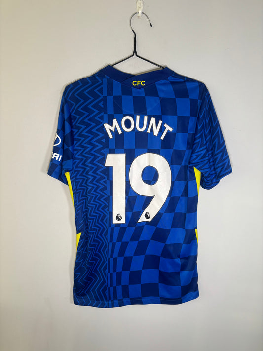 Chelsea Home Shirt 2021/22 Mason Mount (M)