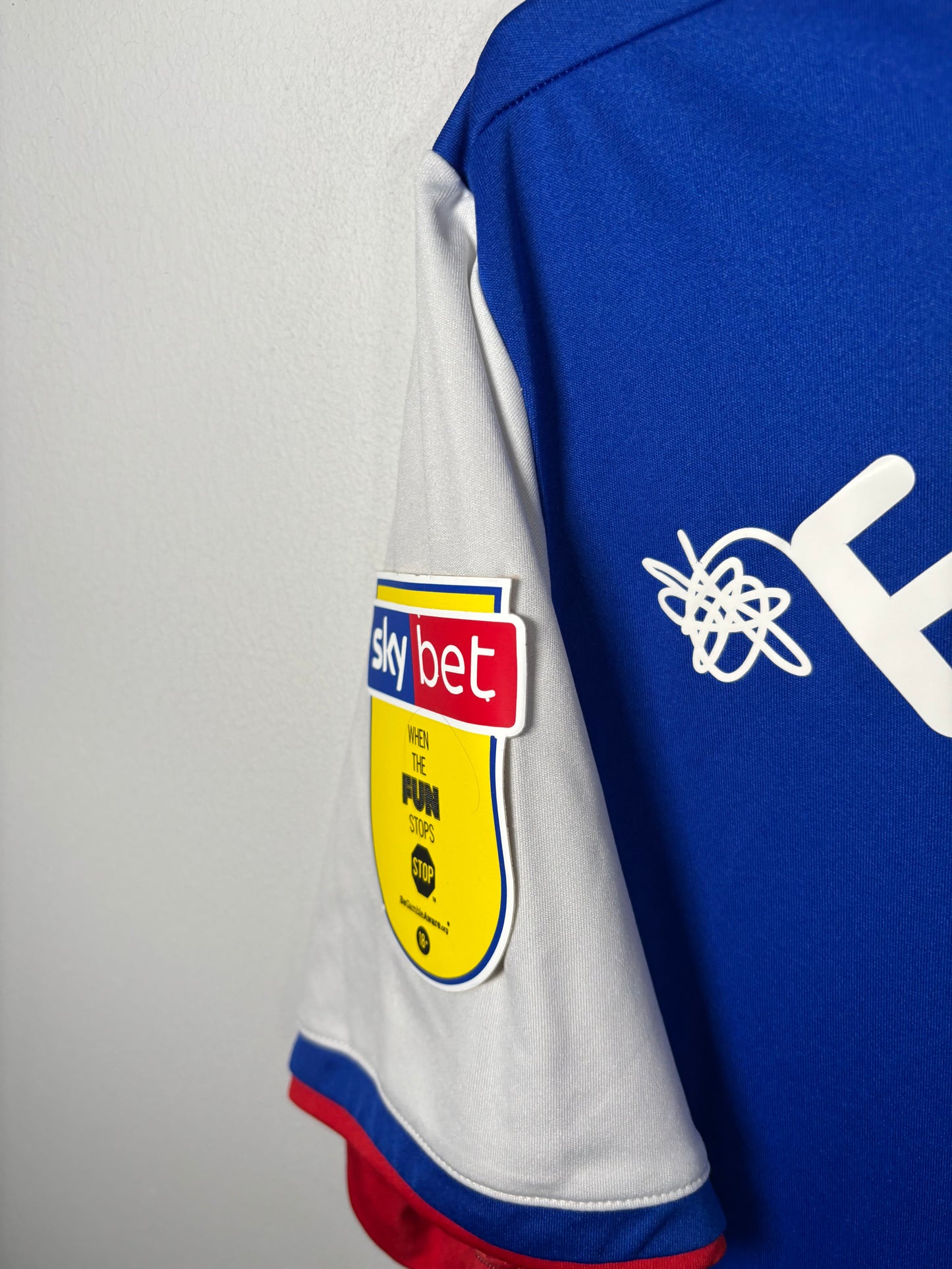 Ipswich Town Home Shirt 2018/19 Edward’s (M)