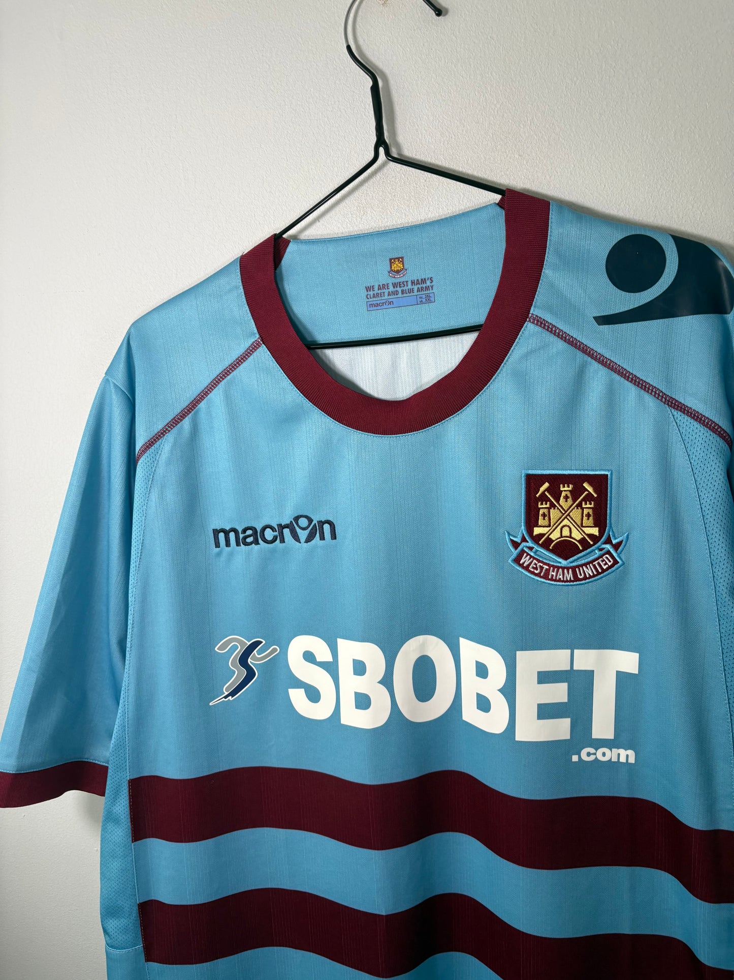 West Ham United Away Shirt 2011/12 (XXL)