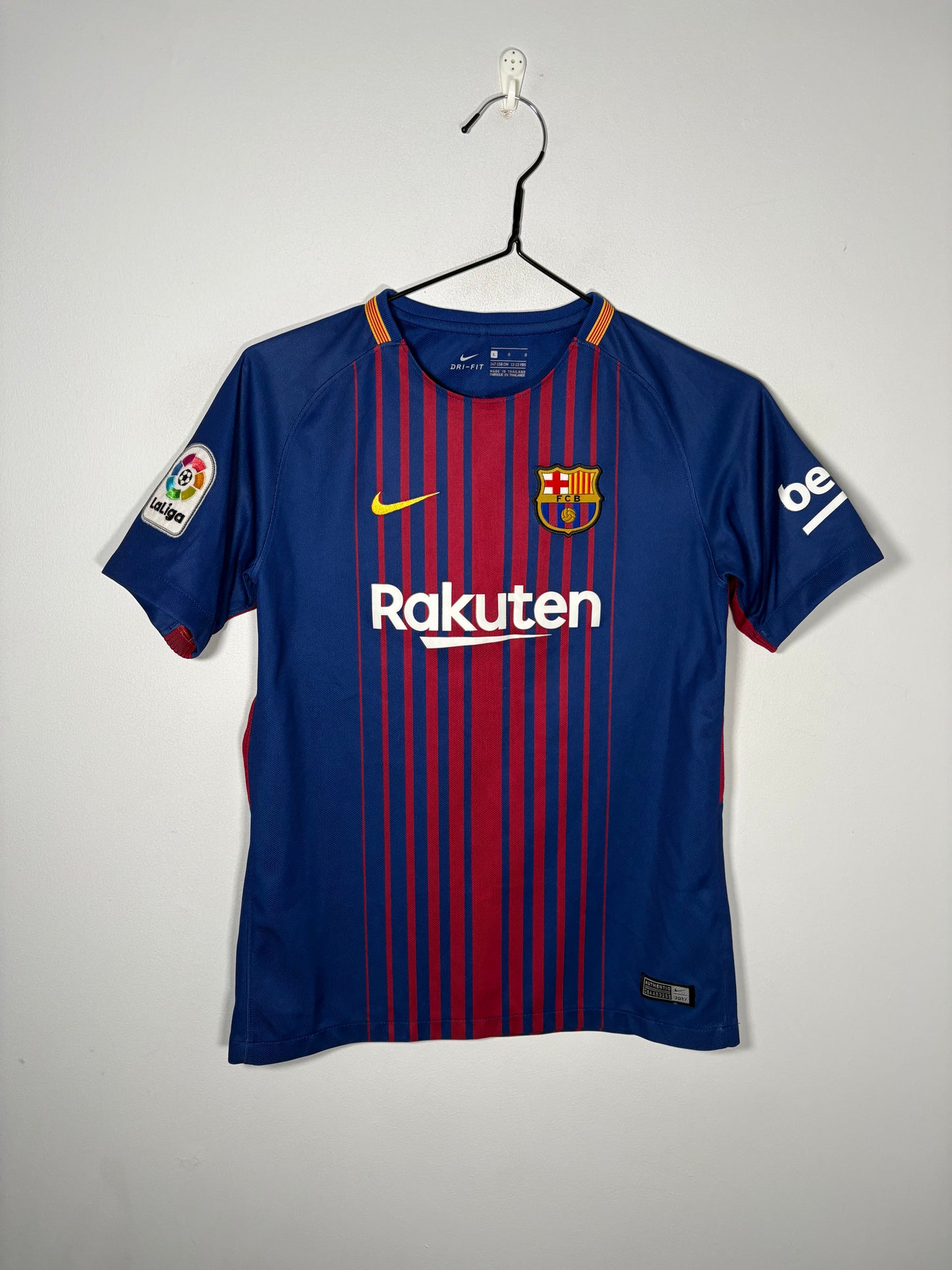Barcelona Home Shirt 2017/18 Messi (LK)