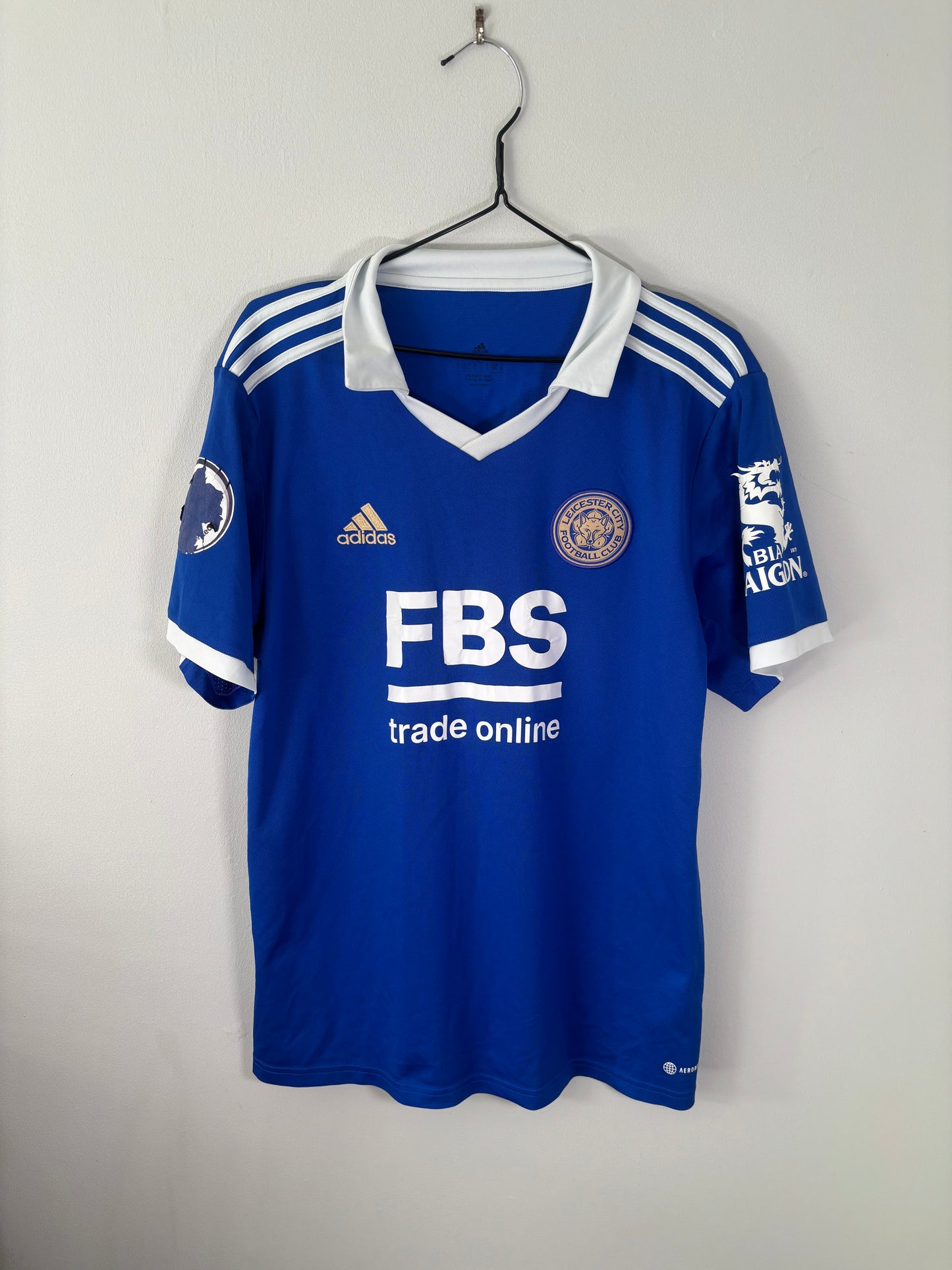 Leicester City Home Shirt 2022/23 Dewsbury Hall (M)