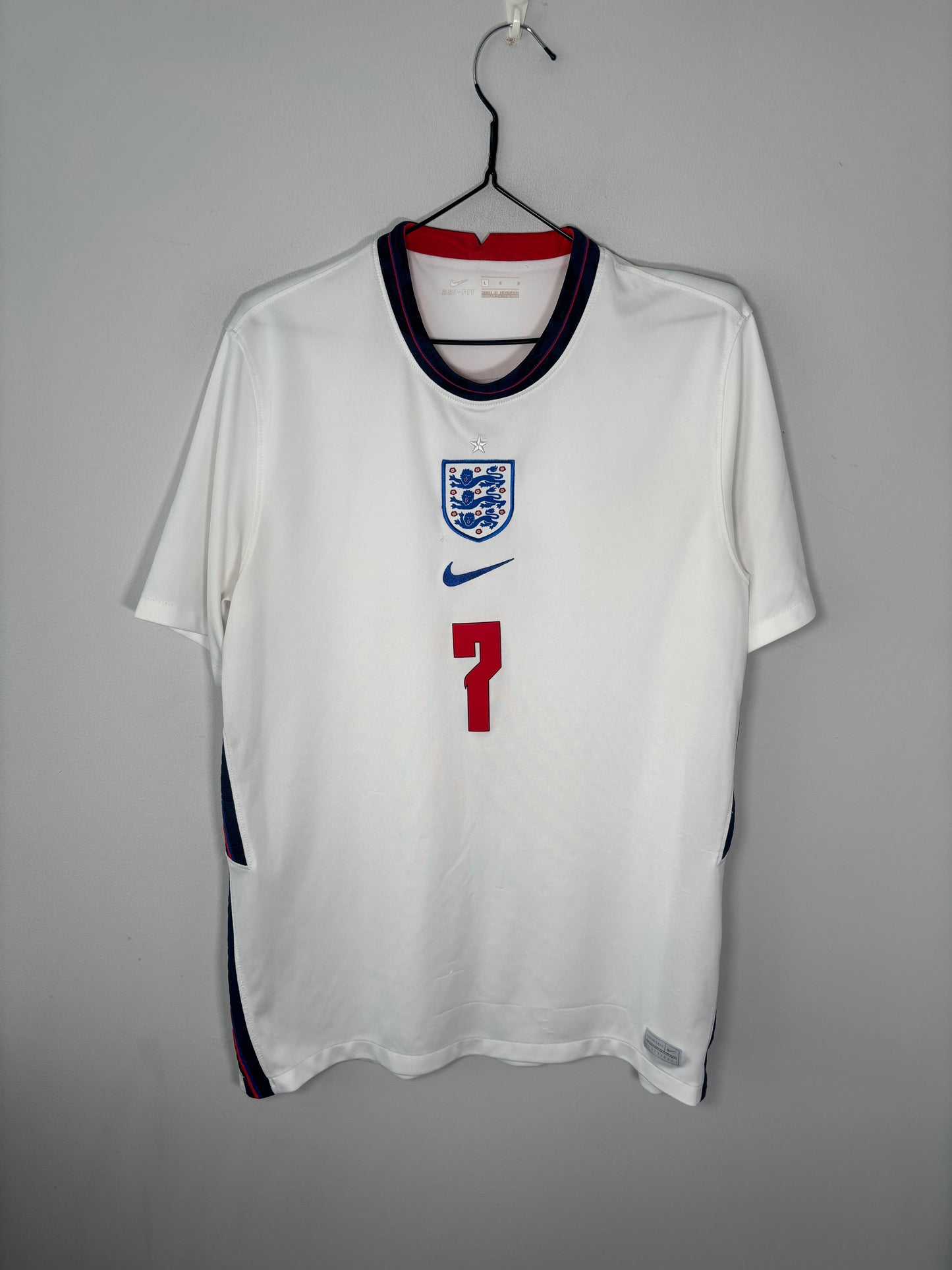 England Home Shirt 2020  Jack Grealish (L)
