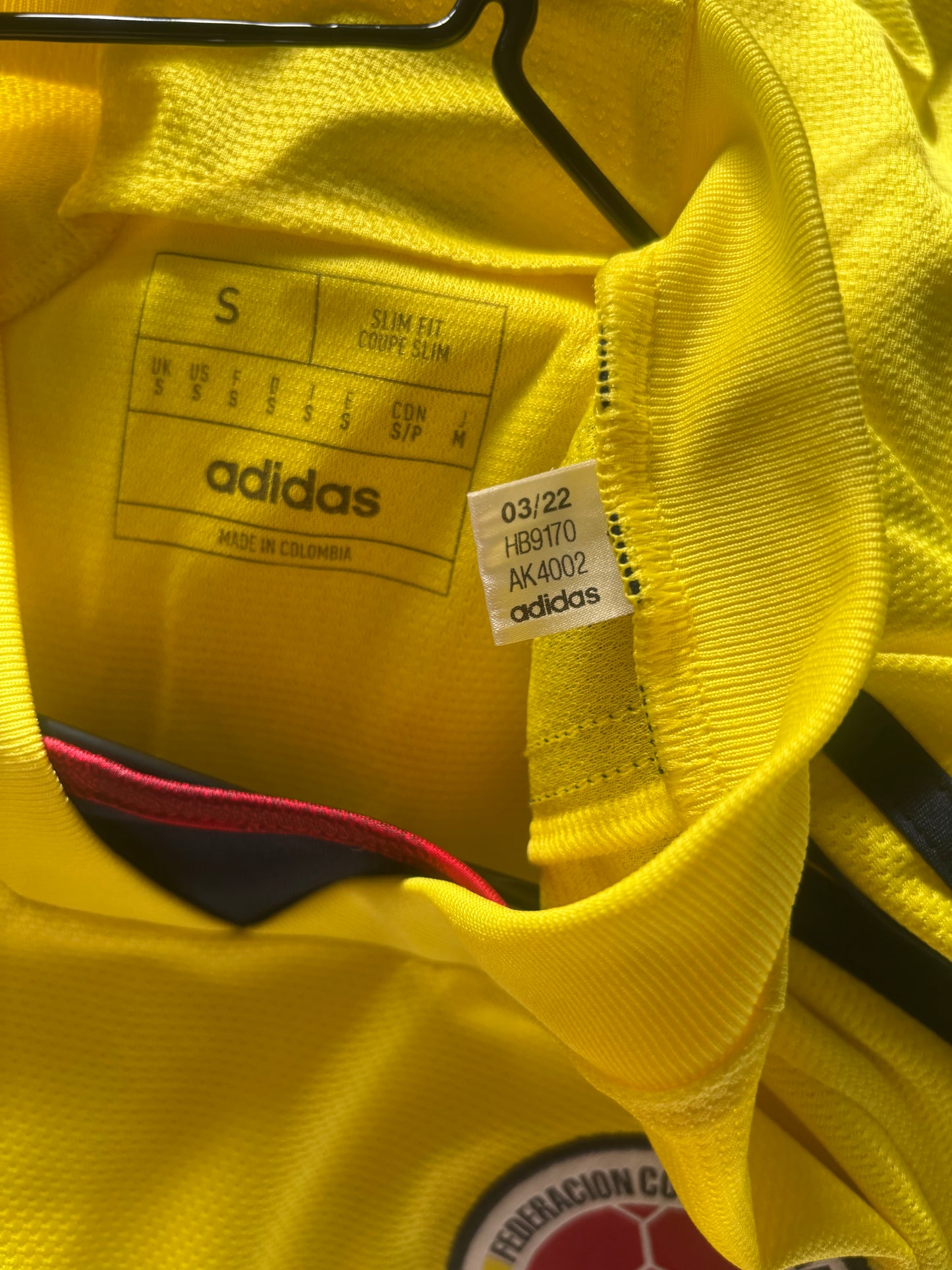 Colombia Home Shirt 2022 (S)