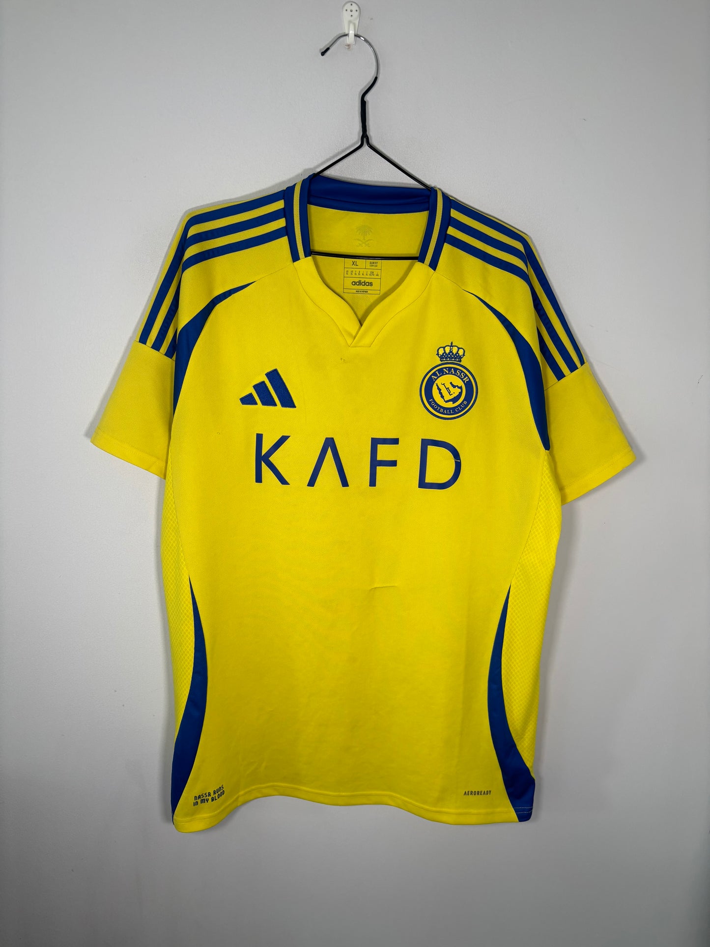 Al Nassar Home Shirt 2024/25 Ronaldo (XL)