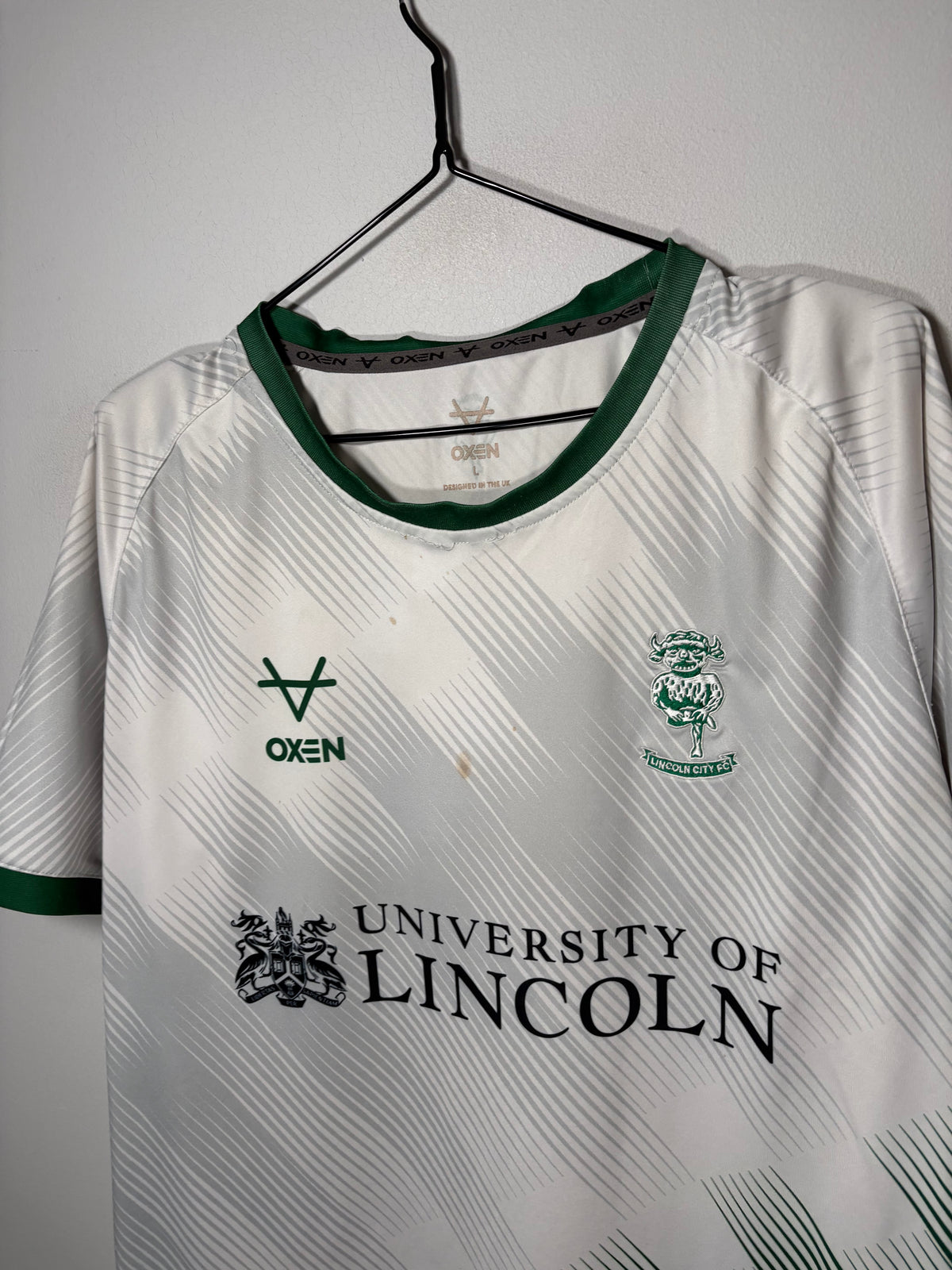 Lincoln City Authentic 2023/24 Away Shirt (L)