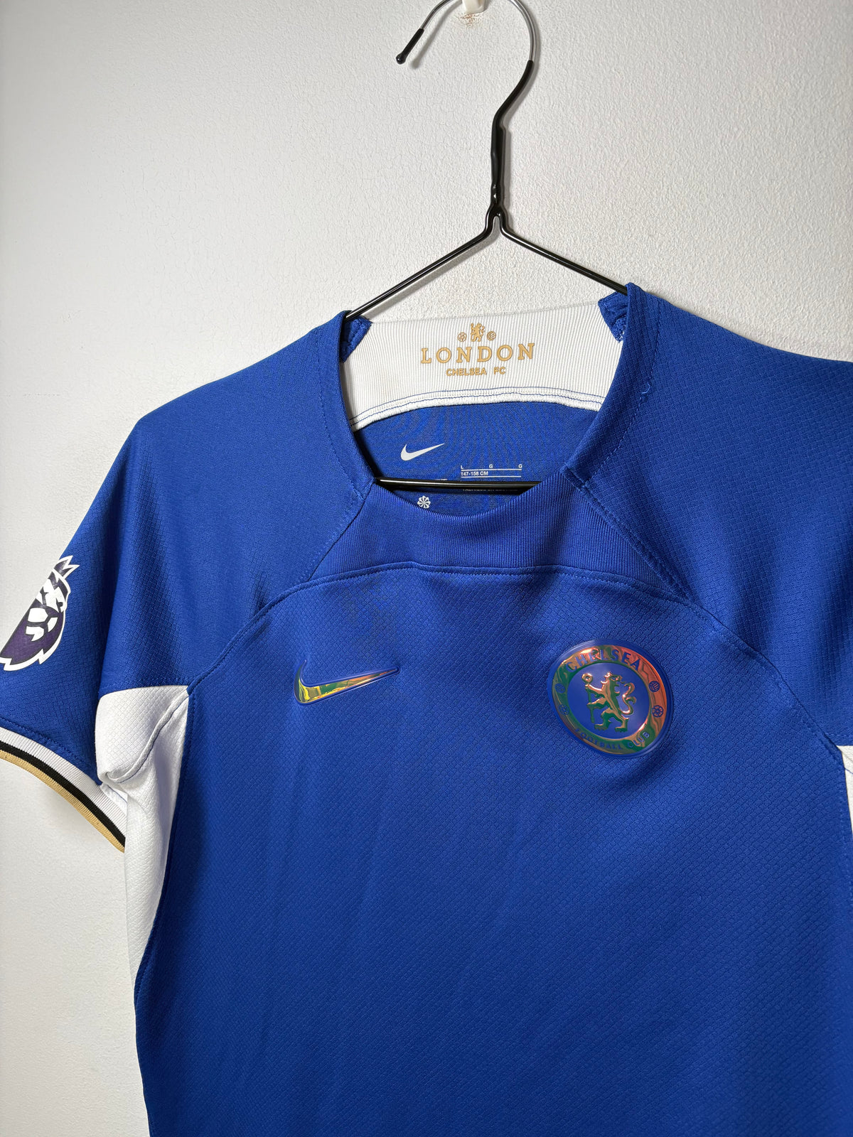 Chelsea Authentic Home Shirt 2023/24 Colwill (LK)