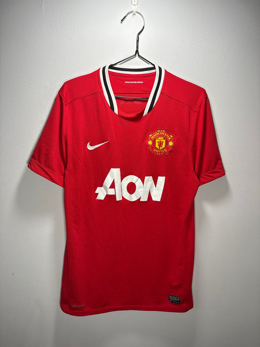 Manchester United Authentic Hjemmebanetrøje 2011/12 (M)