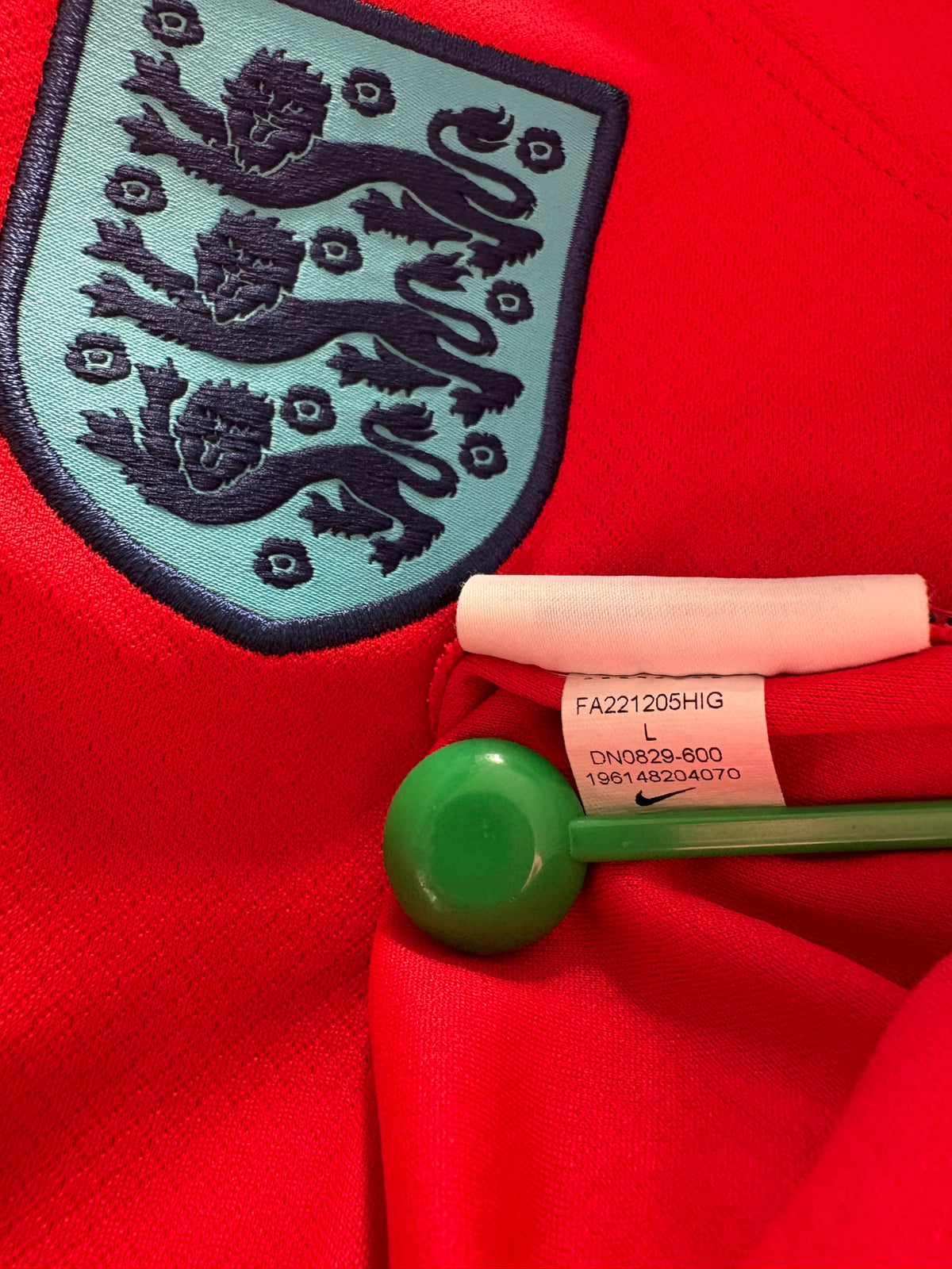 England Authentic Away Shirt 2022 Saka (LK)