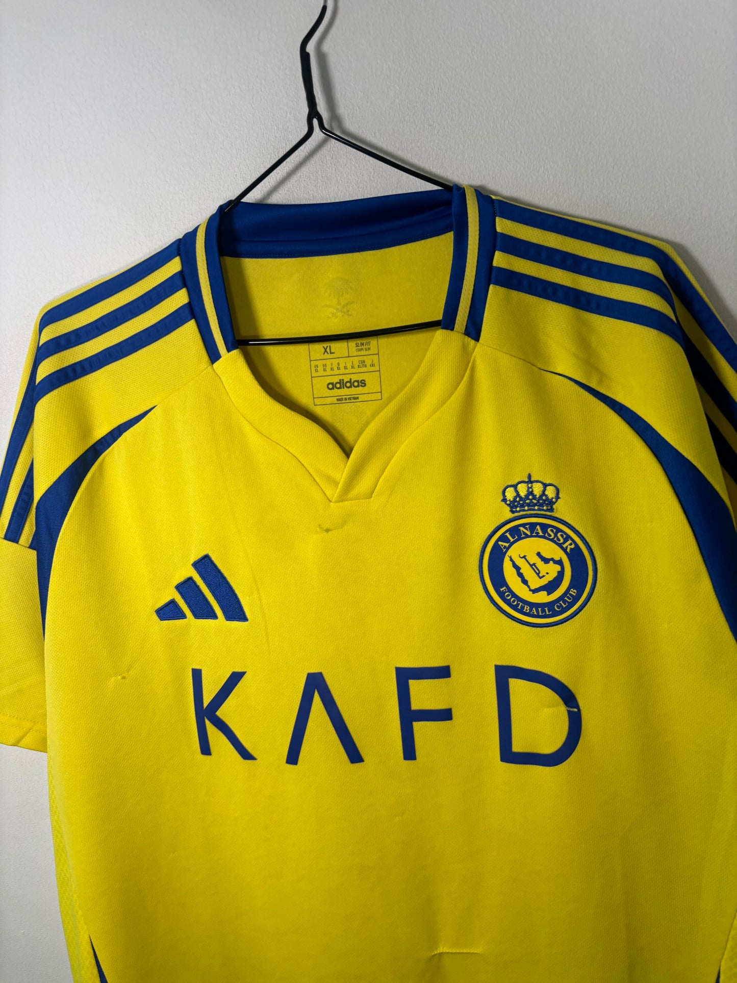 Al Nassar Home Shirt 2024/25 Ronaldo (XL)