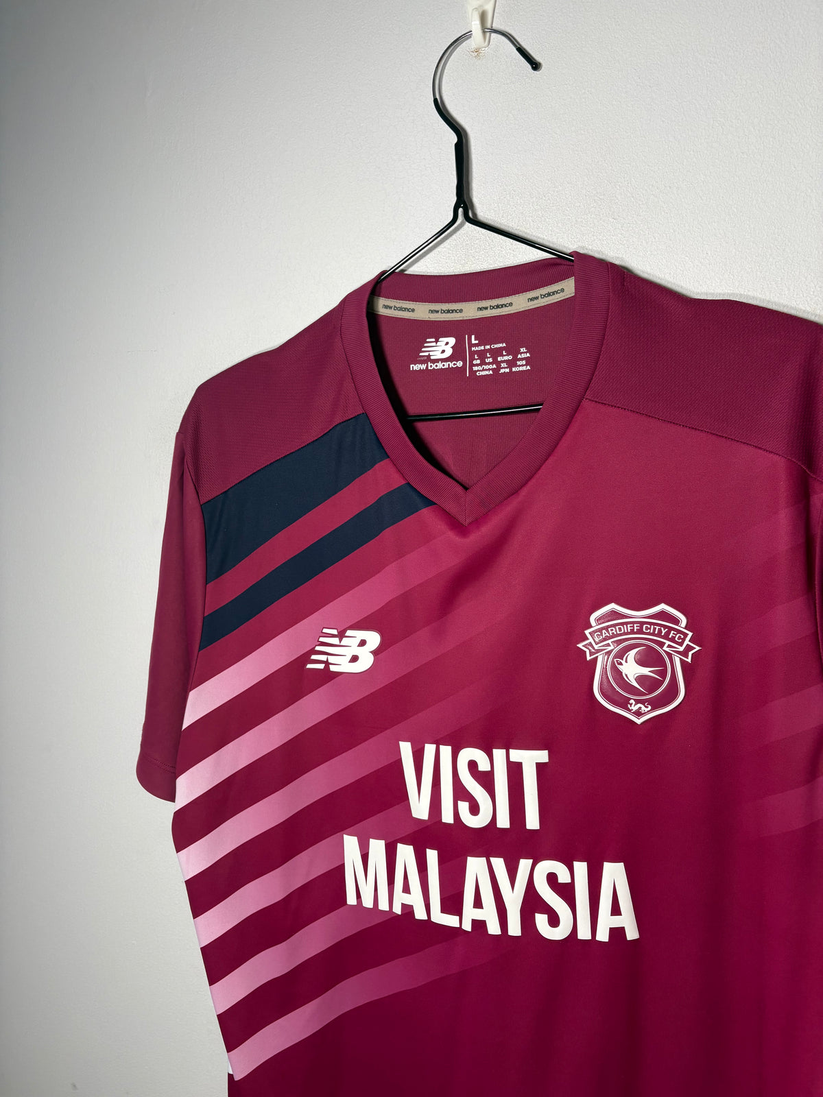 Cardiff City Authentic Away Shirt 2023/24 NG (L)
