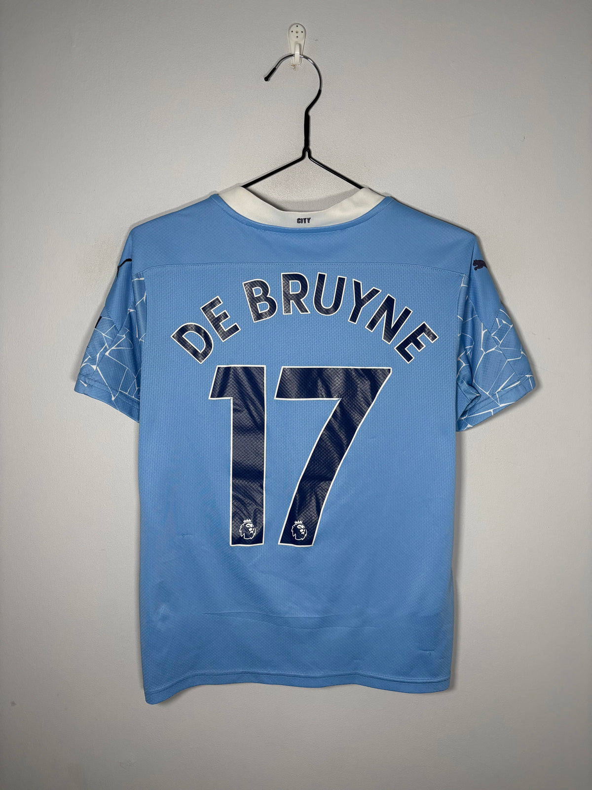 Manchester City Home Authentic Shirt 2020/21 De Bruyne (LK)