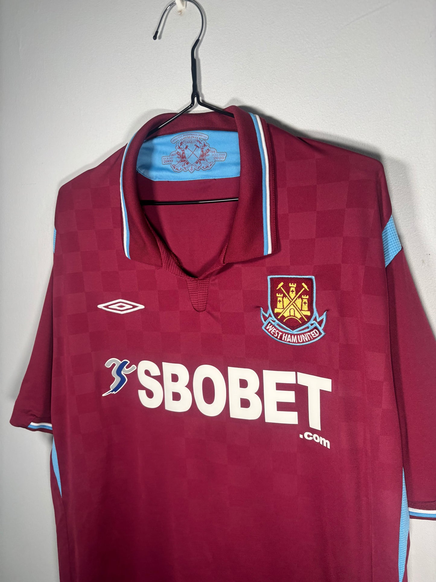 West Ham United Home Shirt 2009/10 (XL)