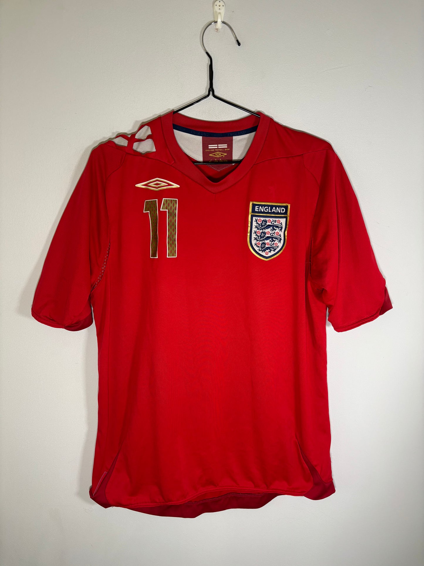 England Away Shirt 2006 Joe Cole (M)