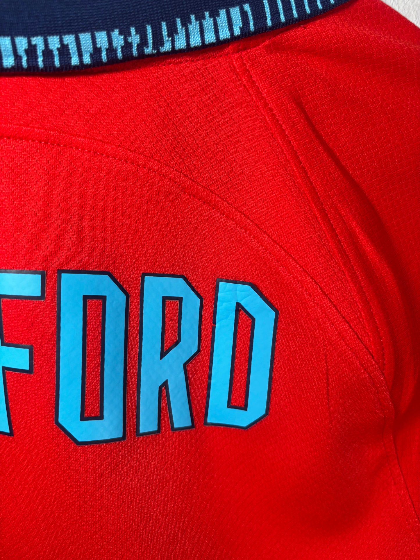 England Away Shirt 2022 Rashford (S)