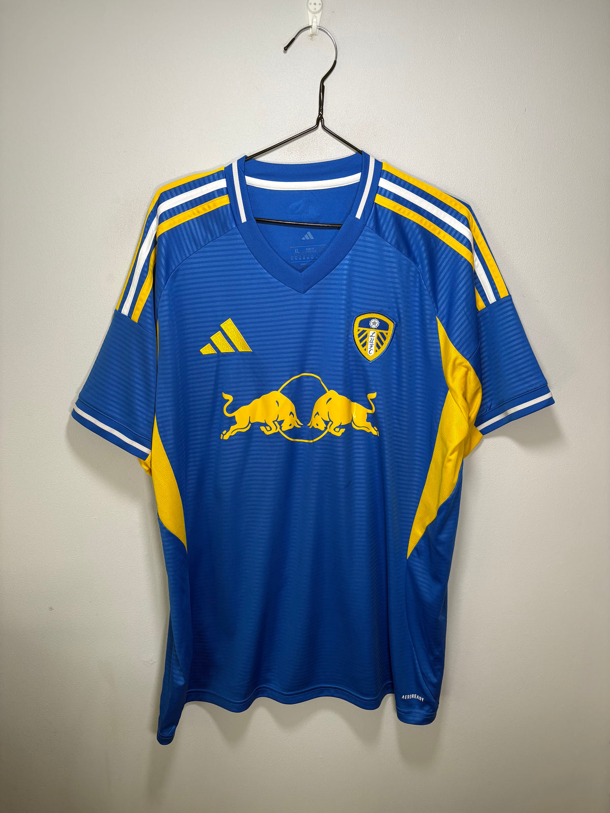 Leeds United Authentic Away Shirt 2025/26 (XL)