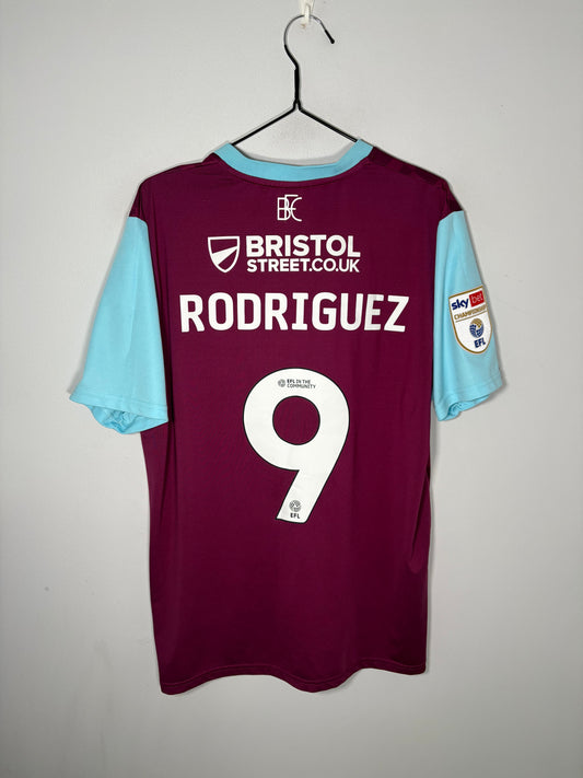 Burnley Home Shirt 2024/25 Rodriguez (XL)