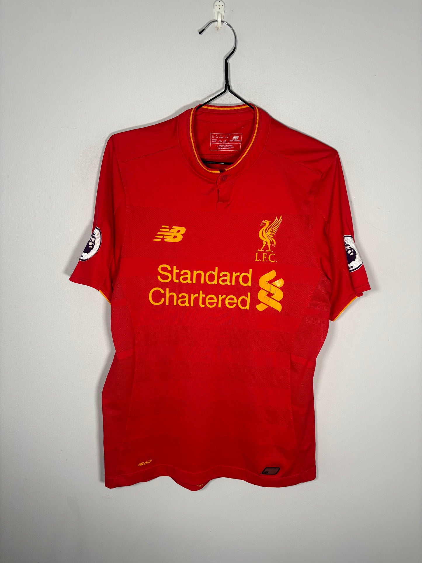 Liverpool Home Shirt 2016/17 Origi (S)