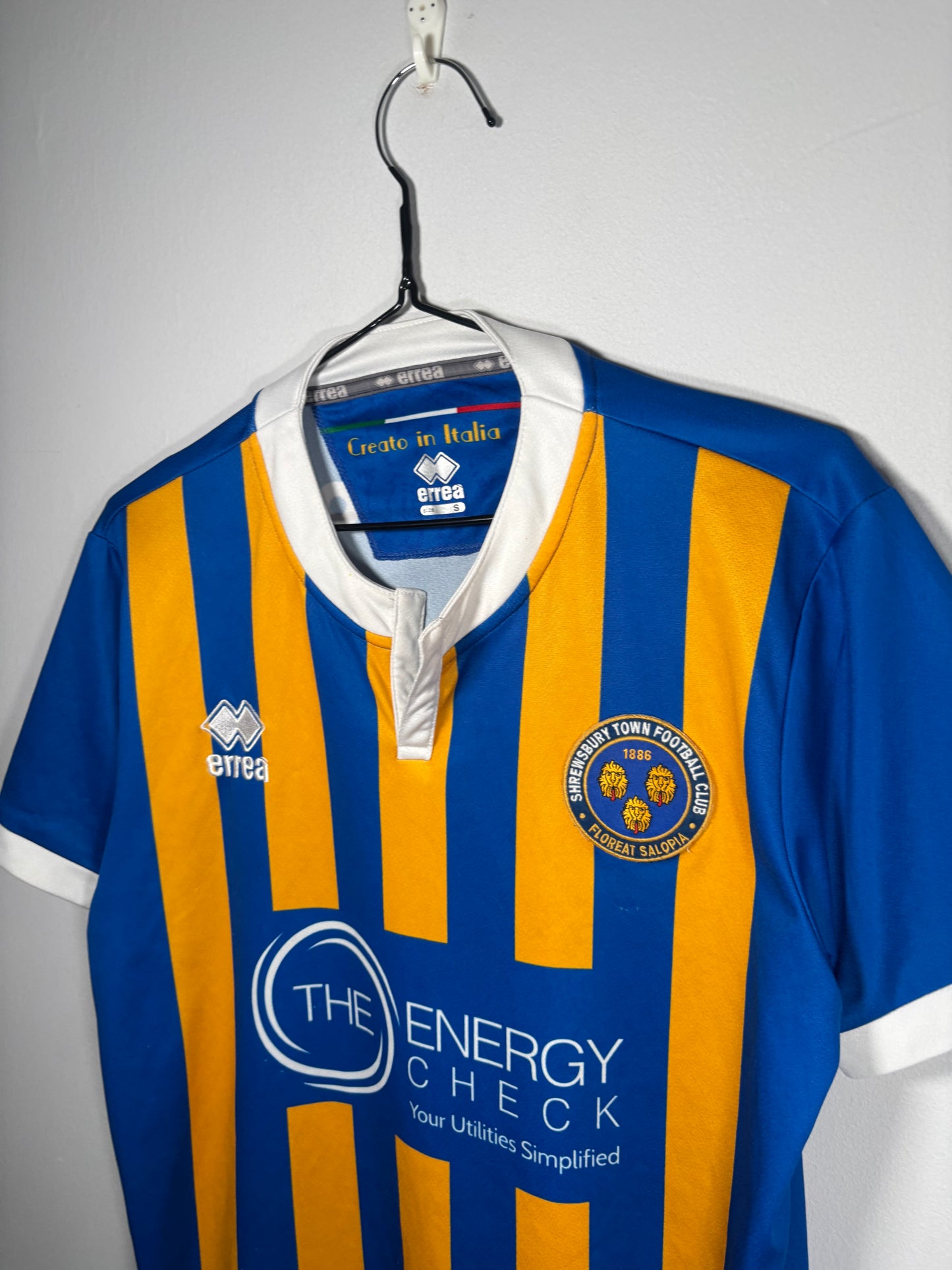 Shrewsbury Town Home Shirt 2018/19 (S)