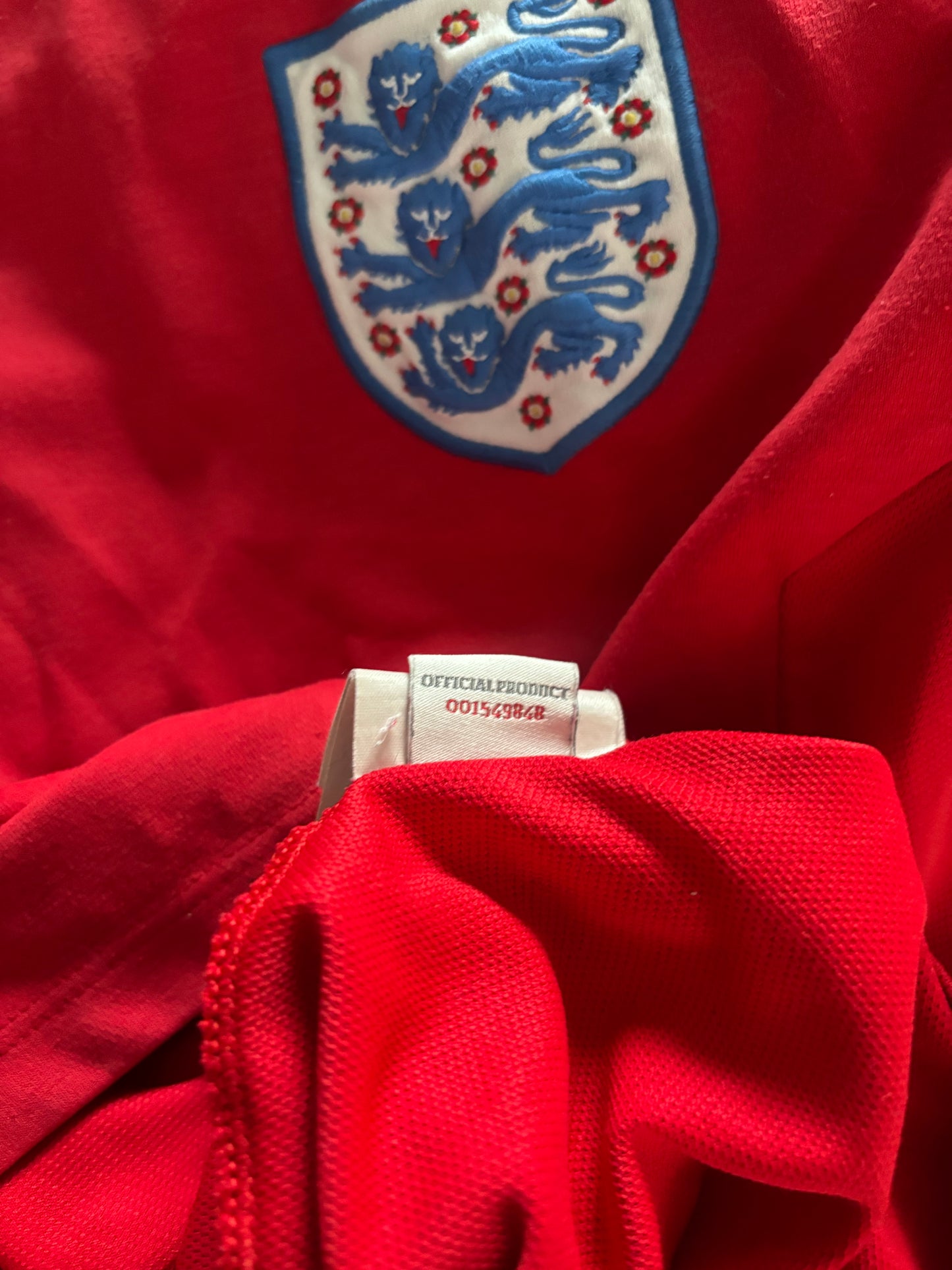 England Away Shirt 2010 (S)