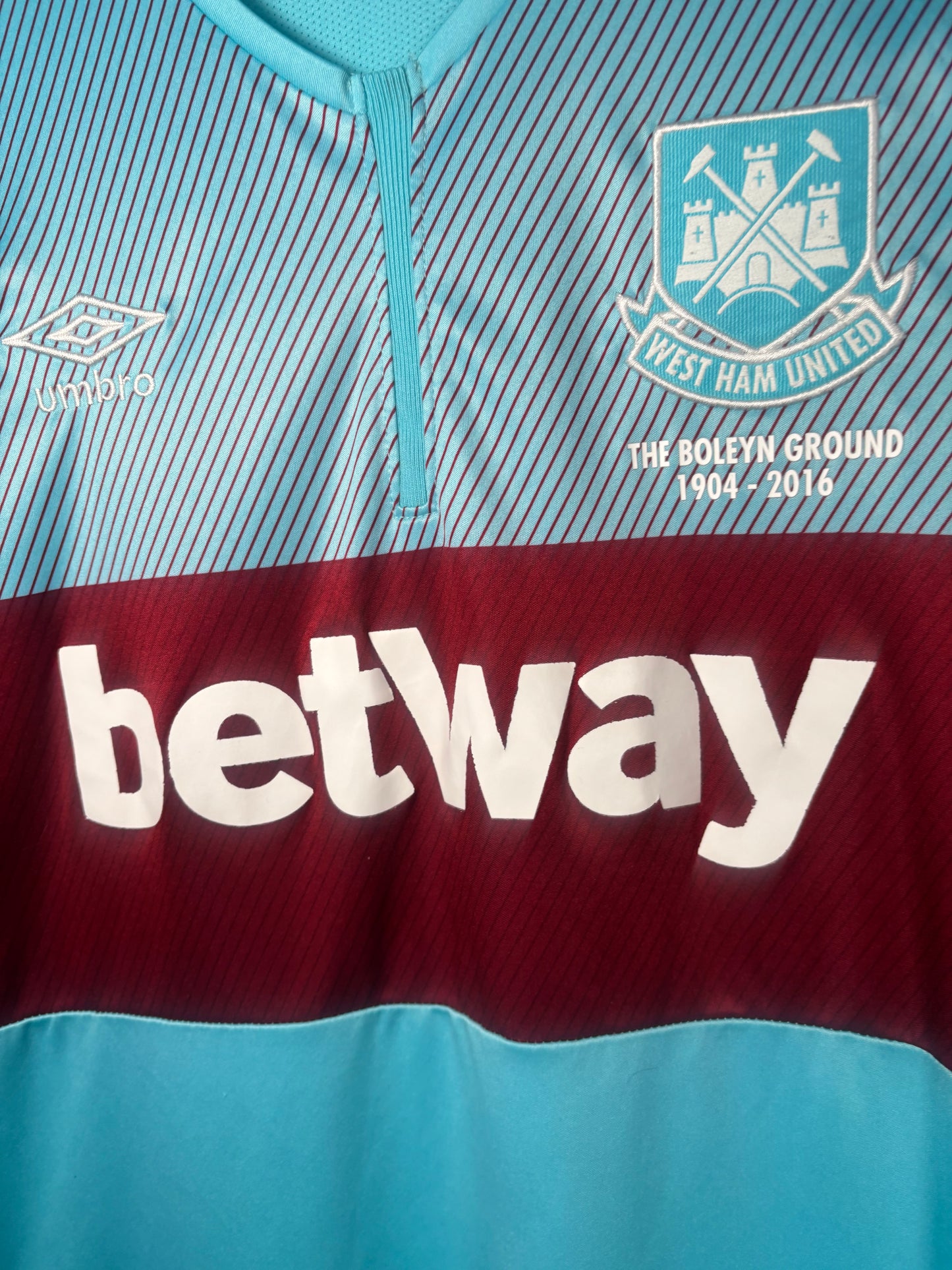 West Ham United Away Shirt 2015/16 (S)