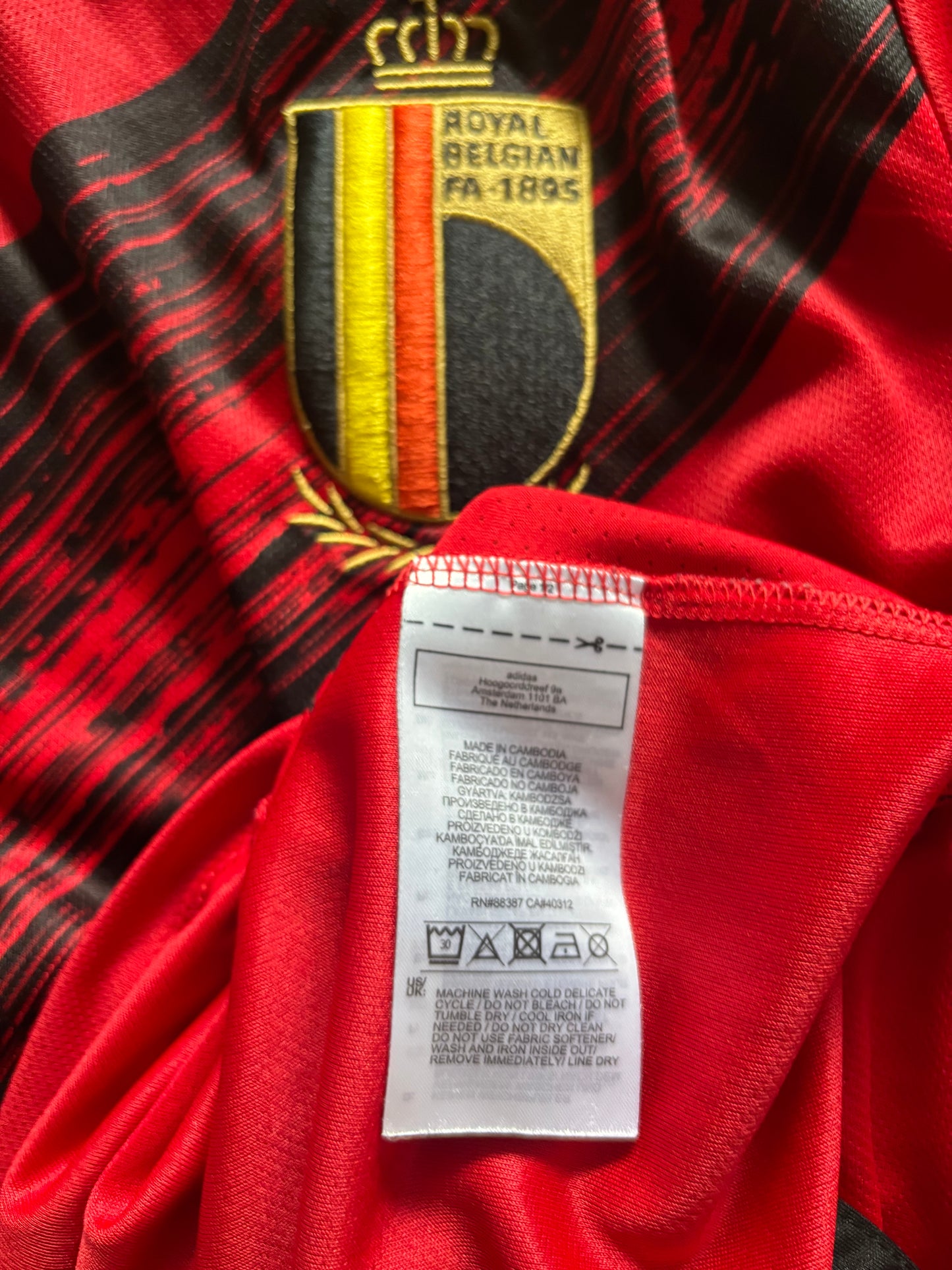 Belgium Home Shirt 2020 (L)