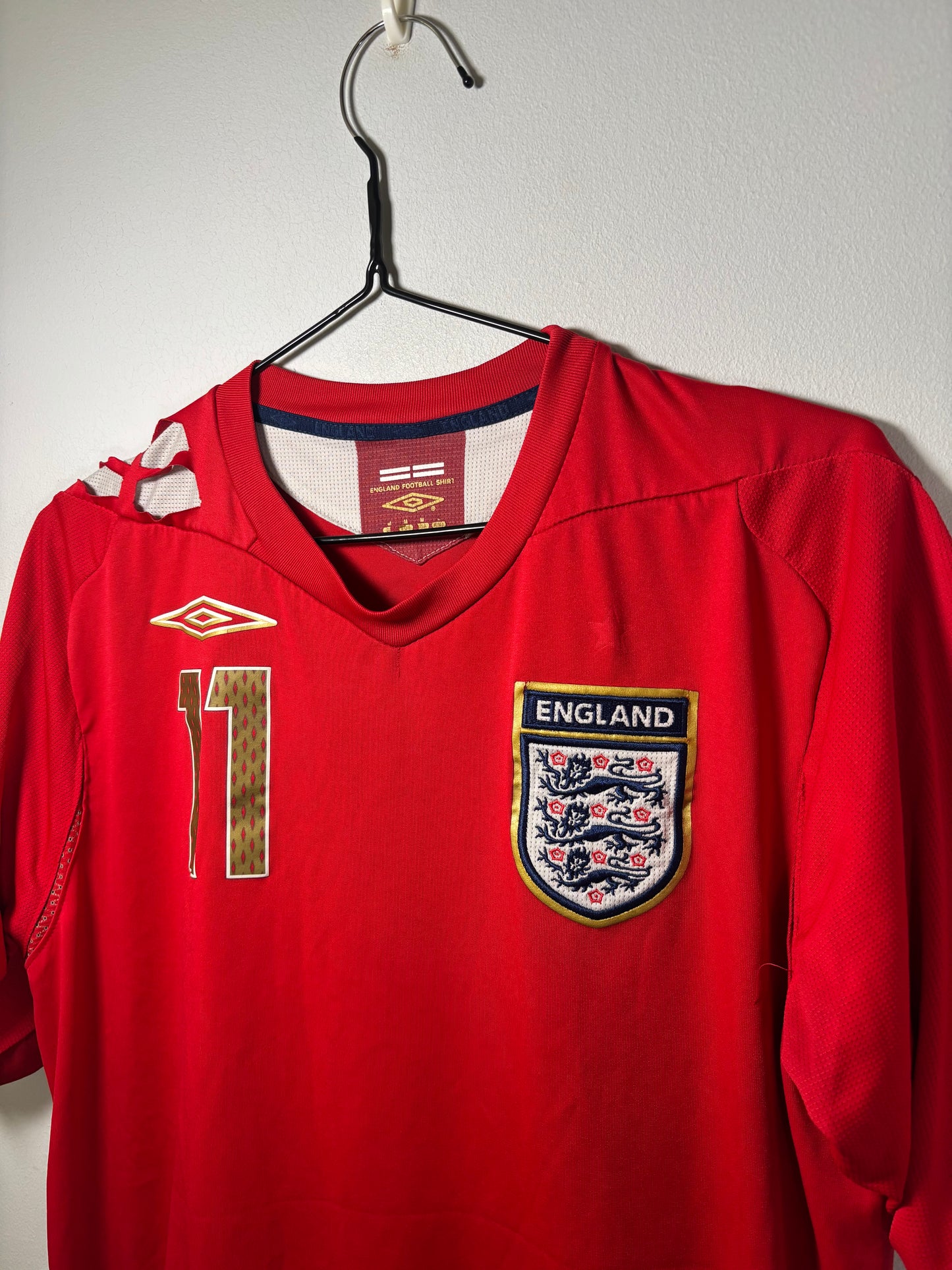 England Away Shirt 2006 Joe Cole (M)