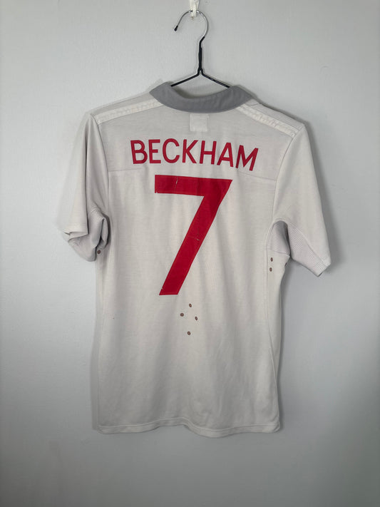 England Home Shirt 2010 Beckham (S)