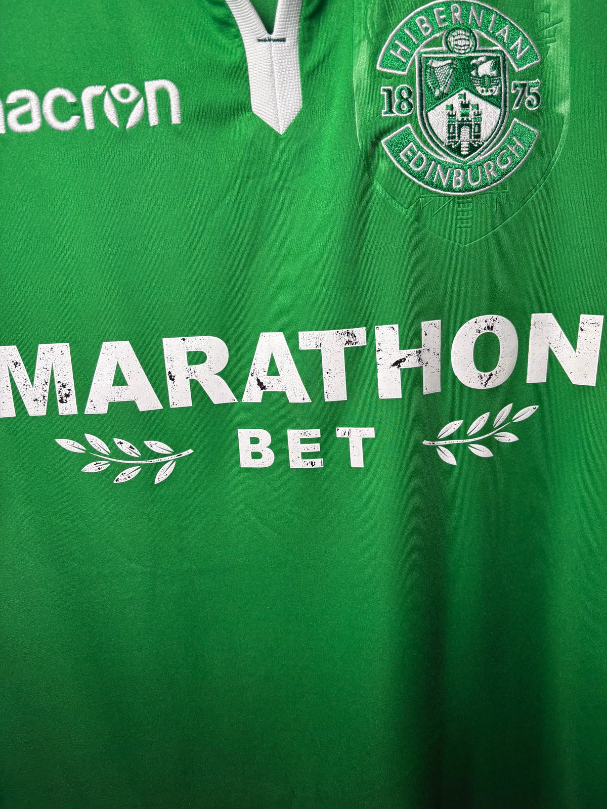 Hibernian Authentic Home Shirt 2017/18 (L)