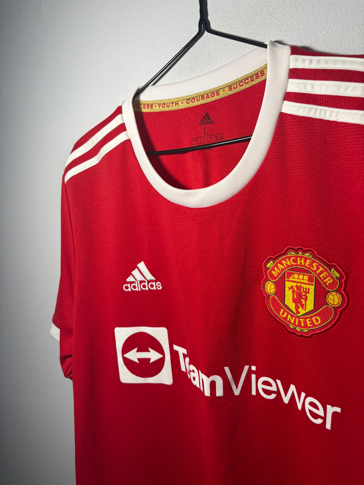 Manchester United Authentic Home Shirt 2021/22 Sancho (L)