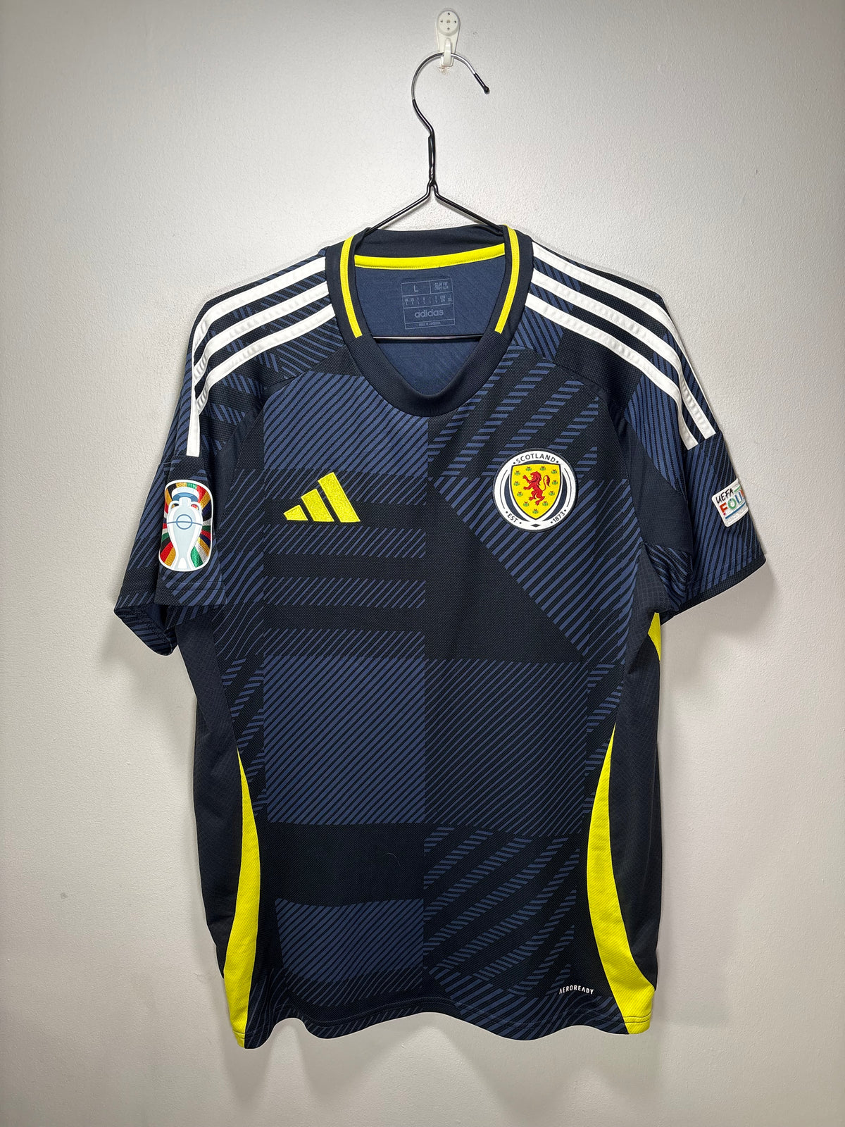 Scotland Authentic Home Shirt 2024 (L)