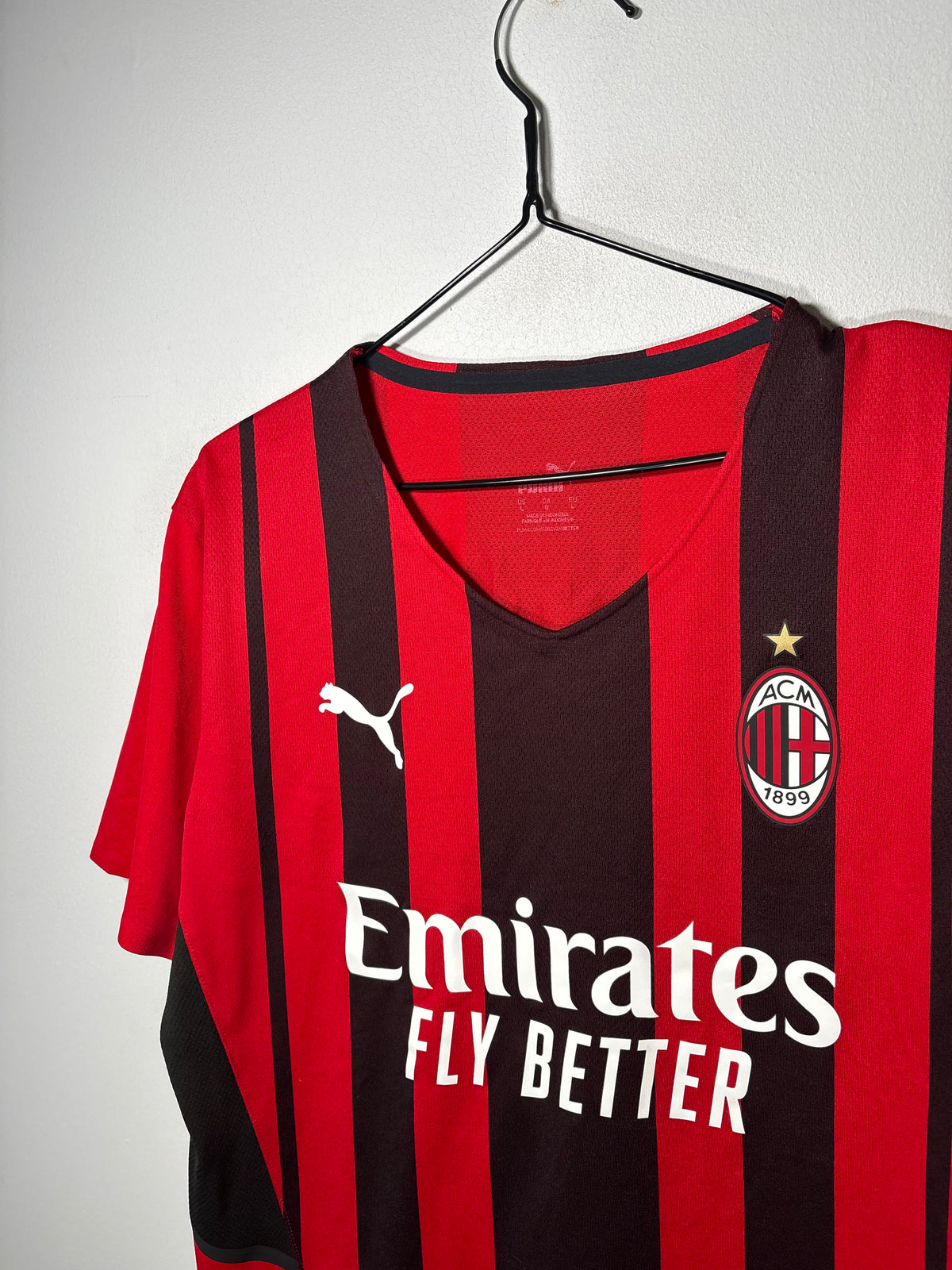 Ac Milan Authentic Home Shirt 2021/22 Van Basten (L)