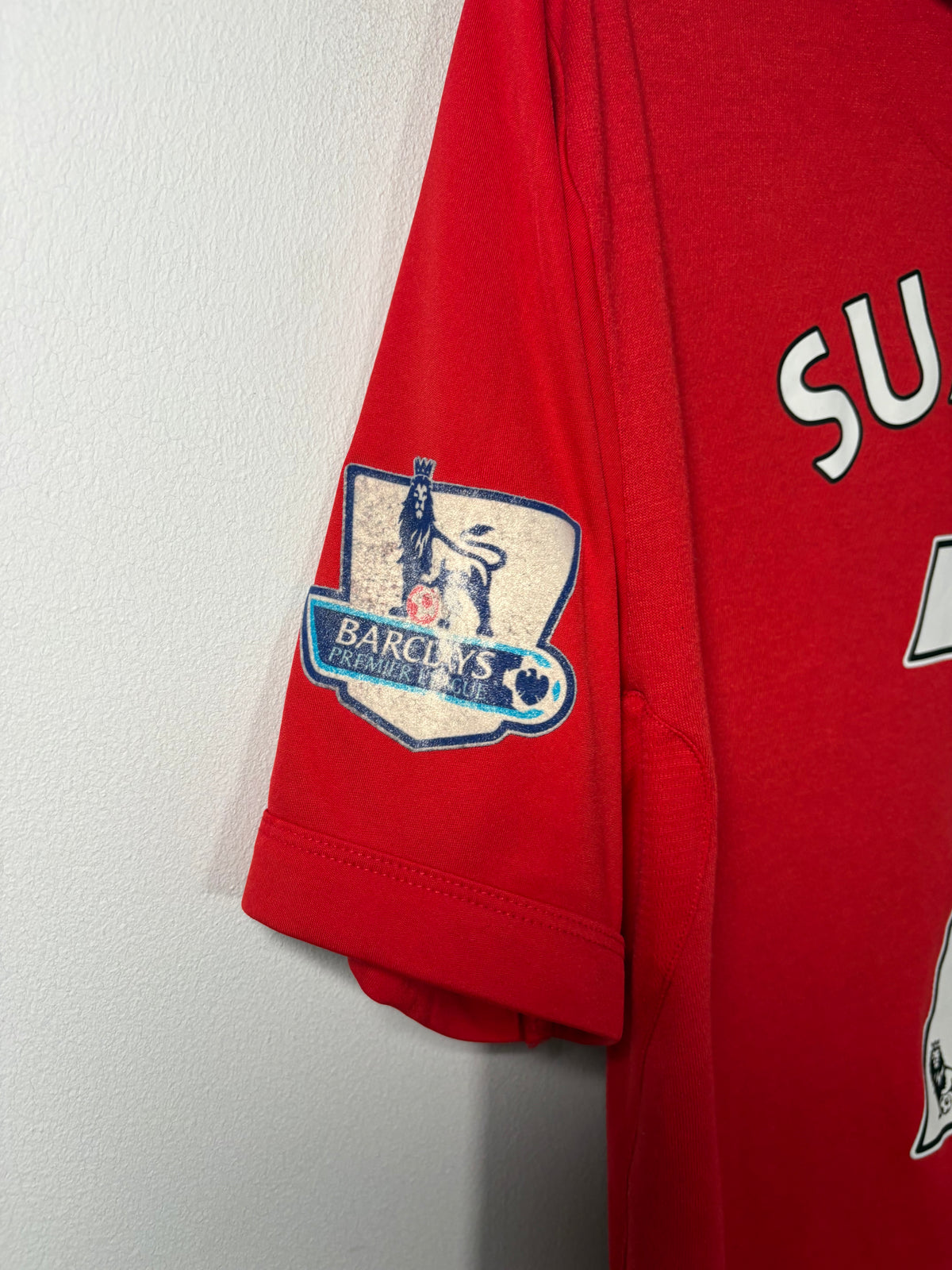 Liverpool Home Shirt 2012/13 Suarez (M)