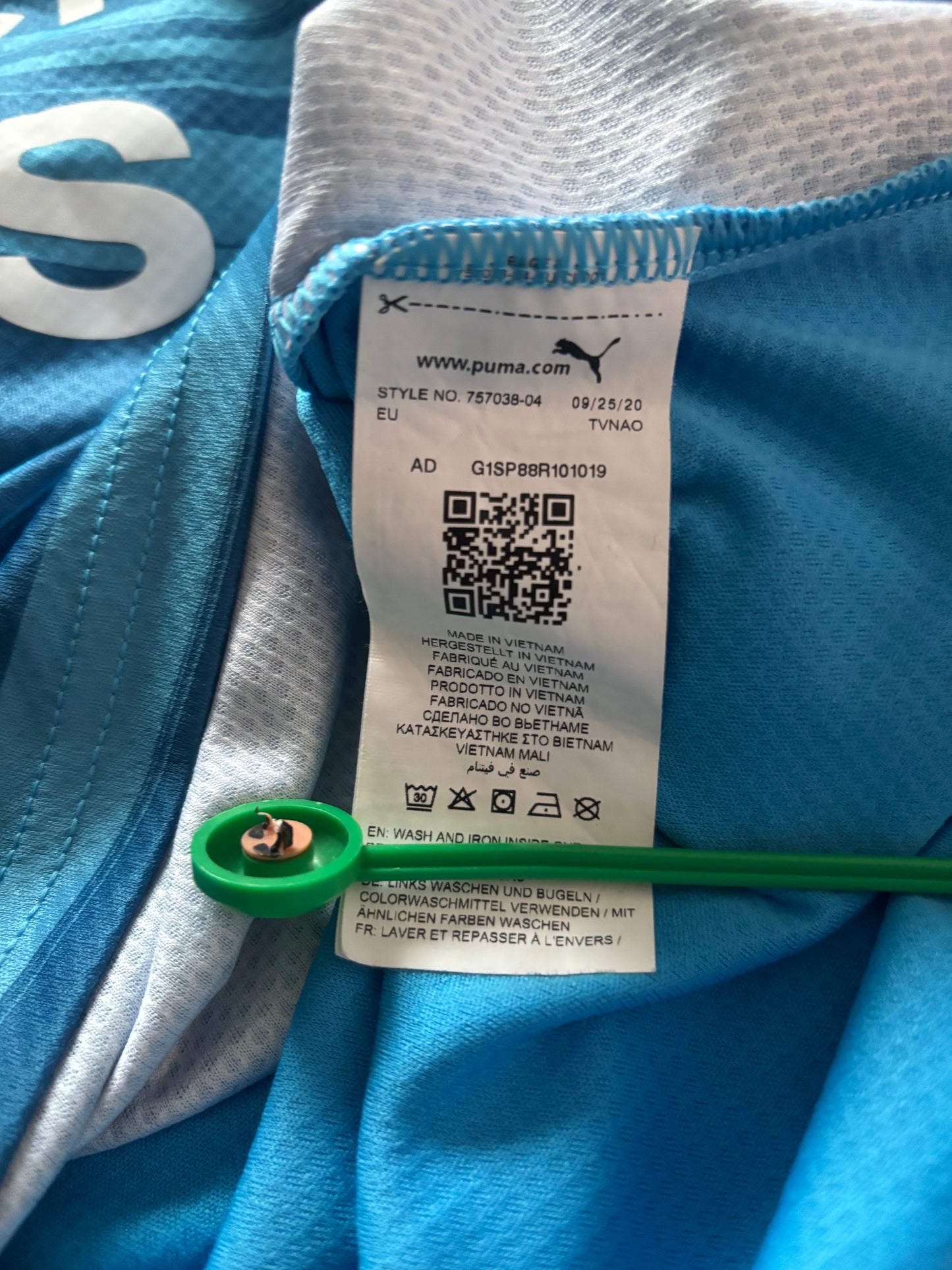 Marseille Third Shirt 2020/21 Payet (M)