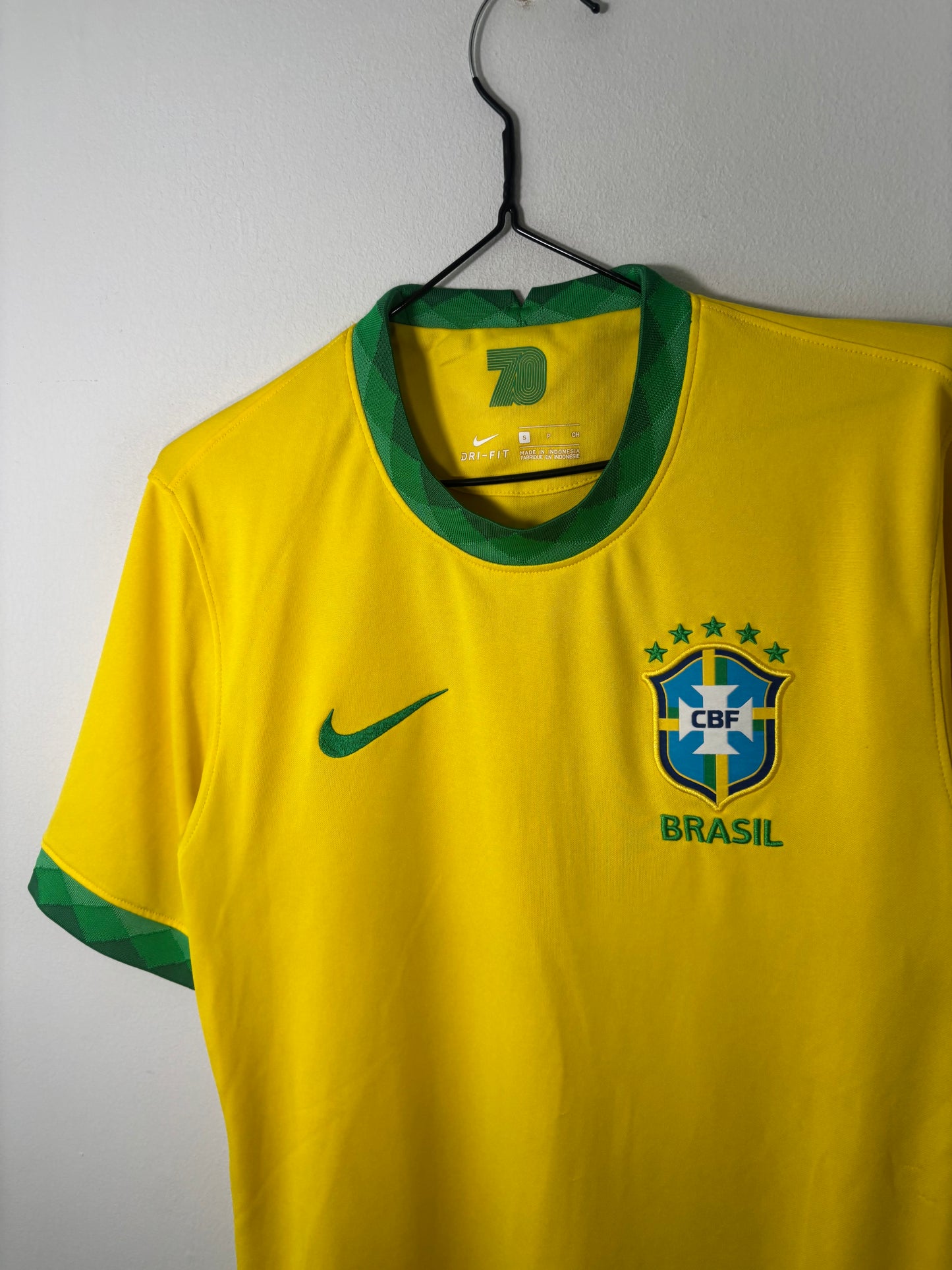 Brazil Home Shirt 2020 Coutinho (S)