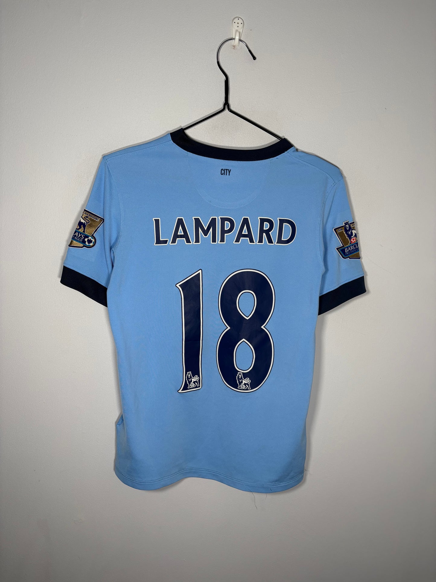 Manchester City Home Shirt 2014/15 Frank Lampard (LK)