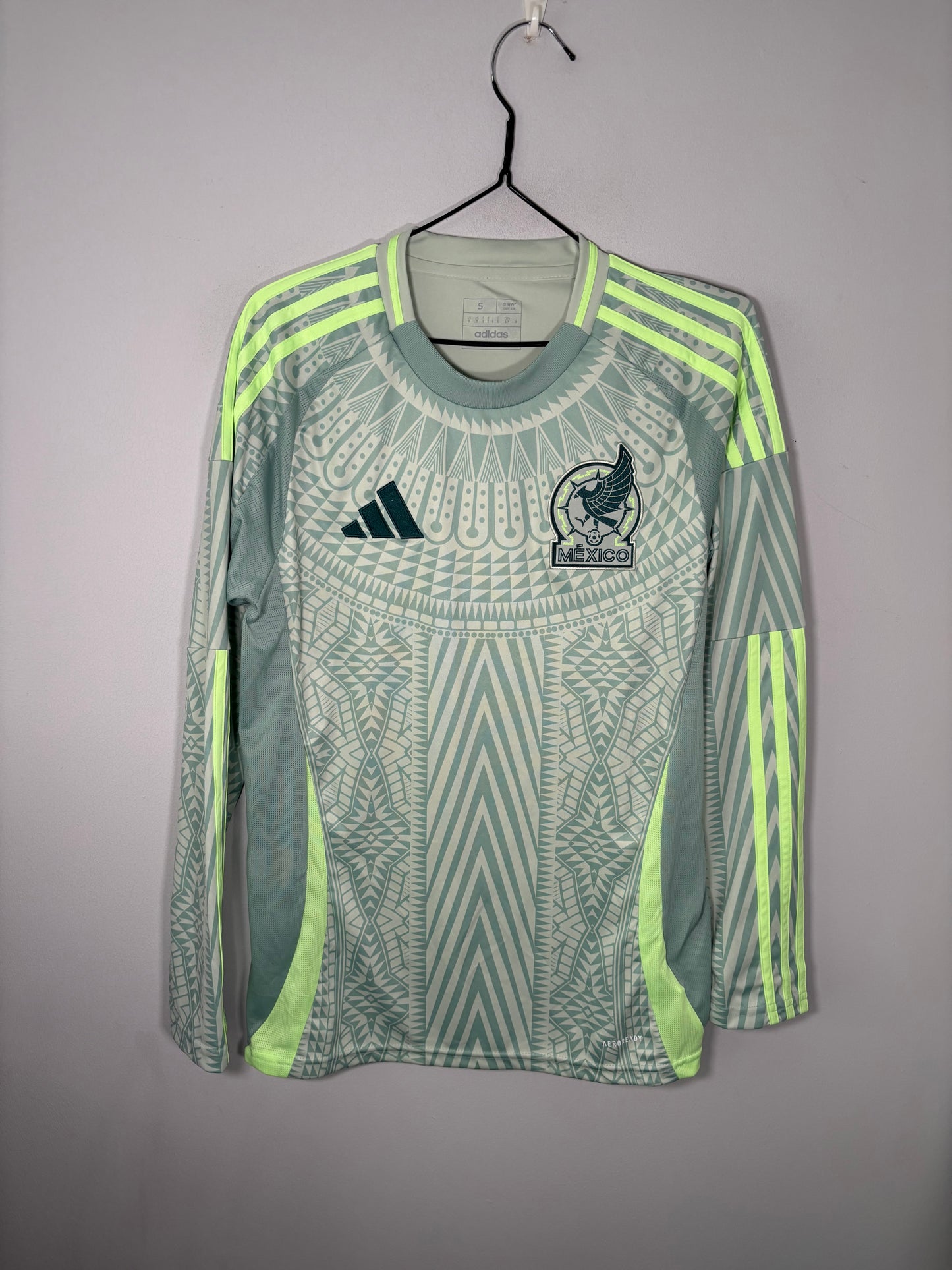 Mexico Away Shirt 2024 Long Sleeve (S)