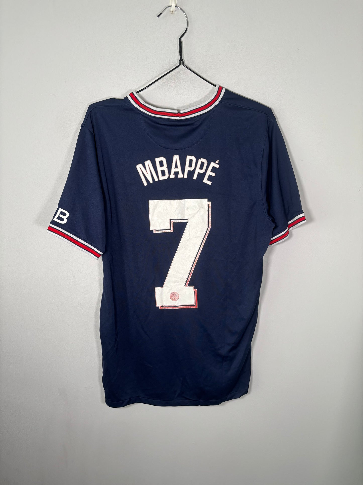 PSG Home Shirt 2021/22 Mbappe (L)