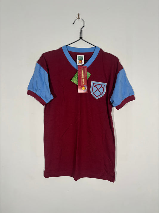 West Ham United BNWT Scoredraw Home Shirt 1966 (S)