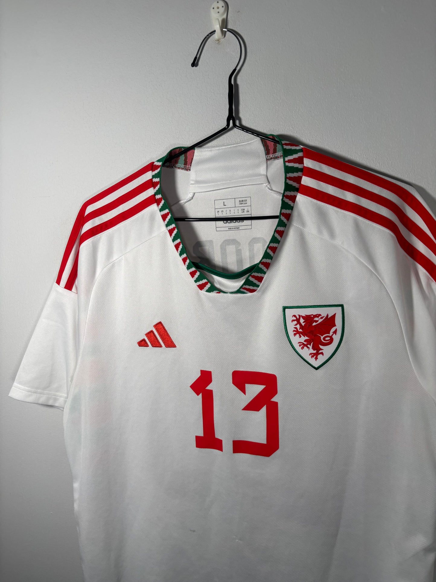 Wales Away Shirt 2022 Moore (L)