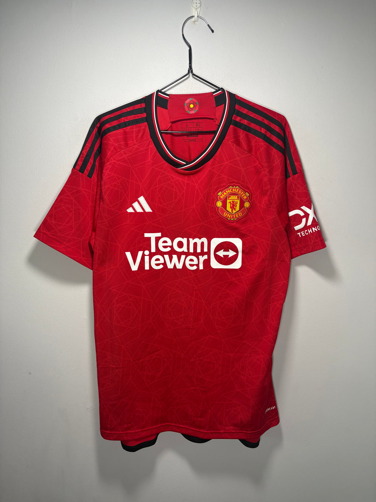 Manchester United Authentic Home Shirt 2023/24 Hojlund (L)