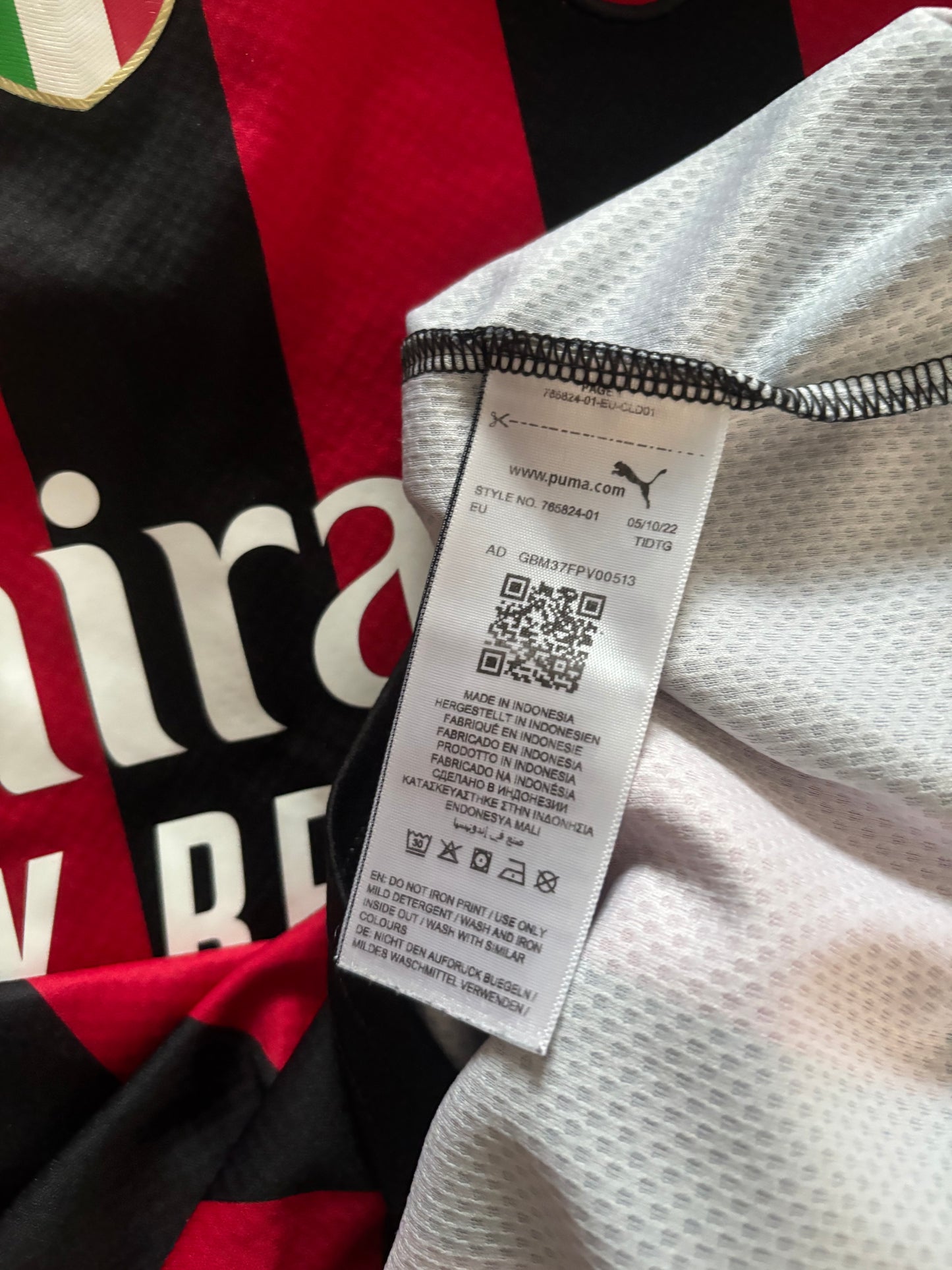 Ac Milan Home Shirt 2022/23 (S)
