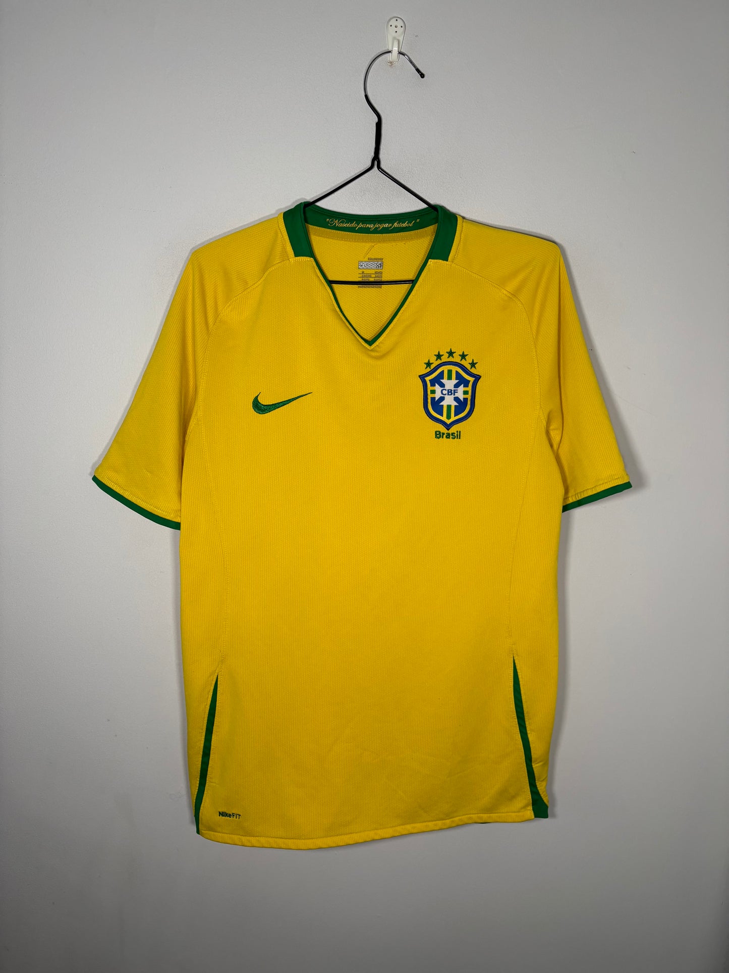 Brazil Home Shirt 2008 (M)
