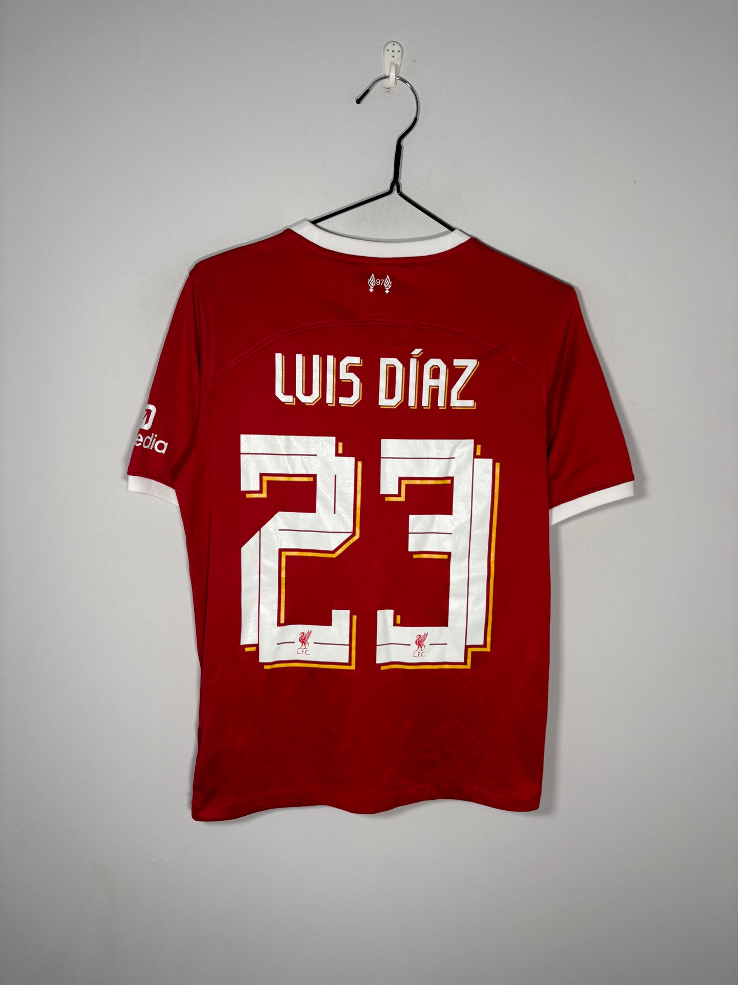 Liverpool Home Shirt 2023/24 Luiz Diaz (XLK)
