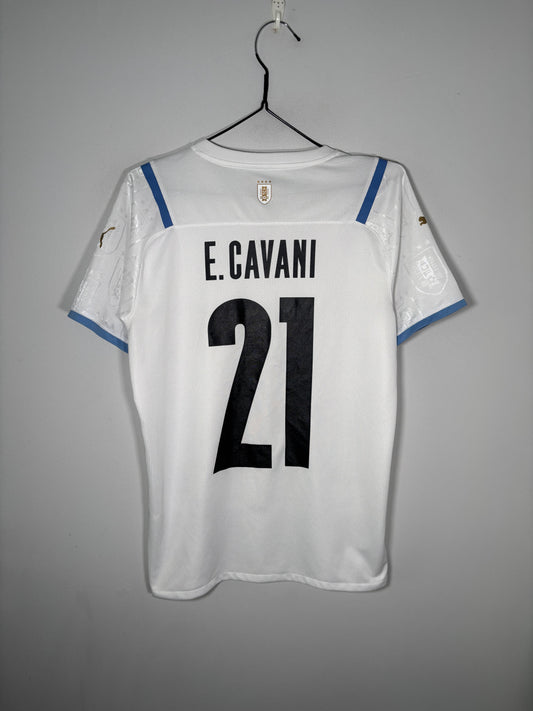 Uruguay Away Shirt 2021 Cavani (S)